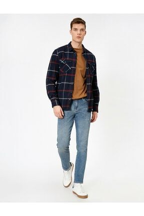 Koton Erkek Gri Jeans 1kam43236ld Trendyol