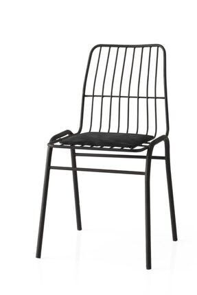 Artia Design Siyah Metal Sandalye Trendyol