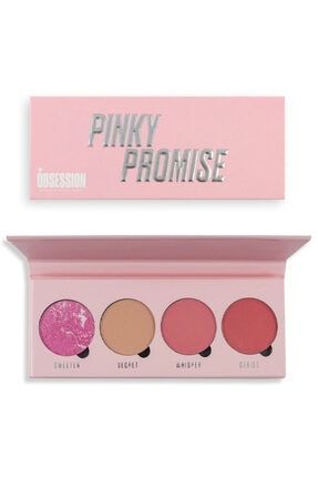Allık Paleti - Makeup Obsession Pinky Promise Blush Palette MKUPOBSSN3