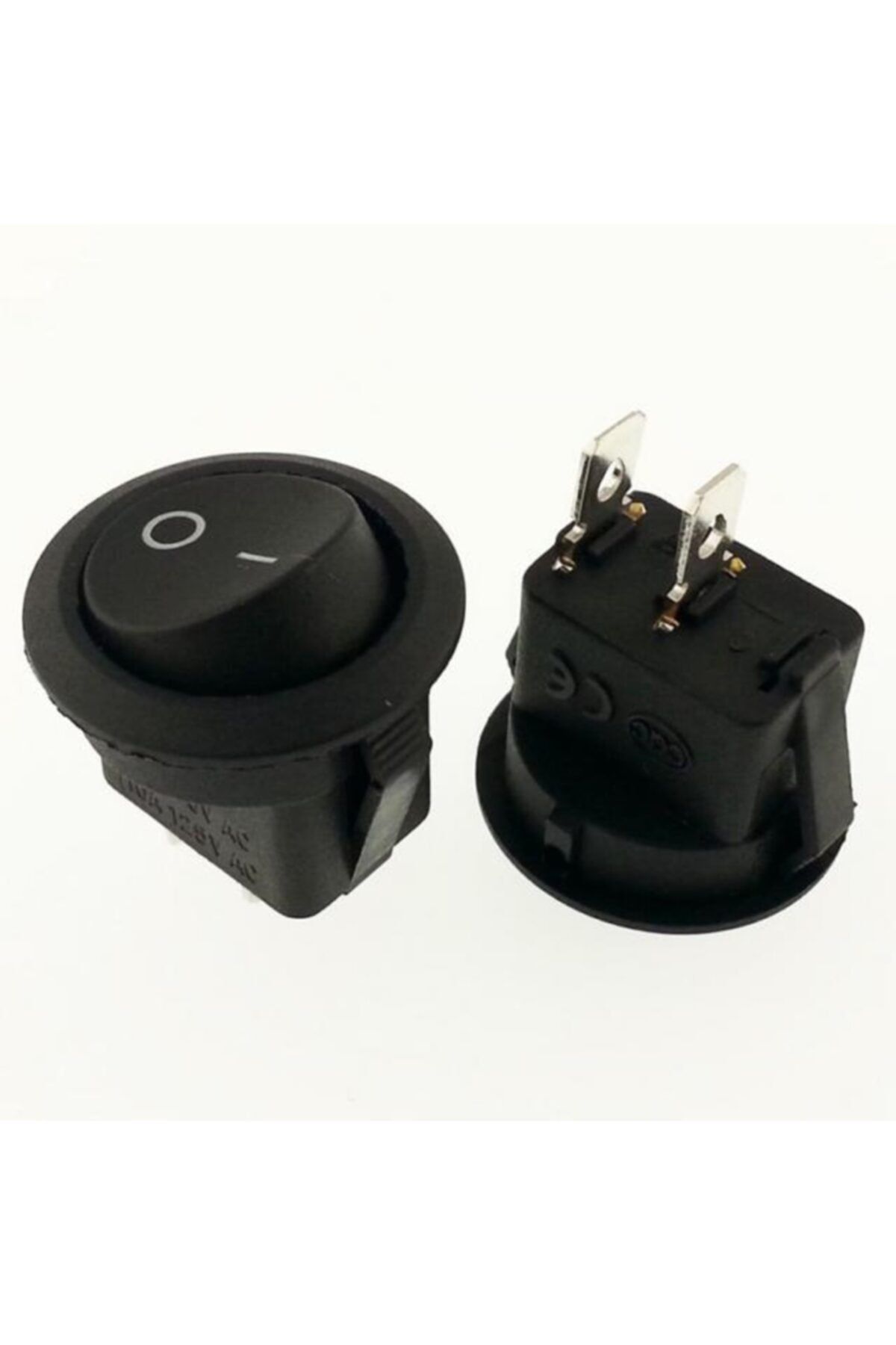 Site Hırdavat-Ic-133 Round Unilluminated Switch On/off Switch 2p 1