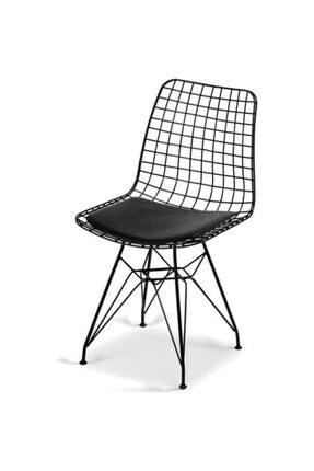 Evdemo Dekor Tel Sandalye Siyah Trendyol