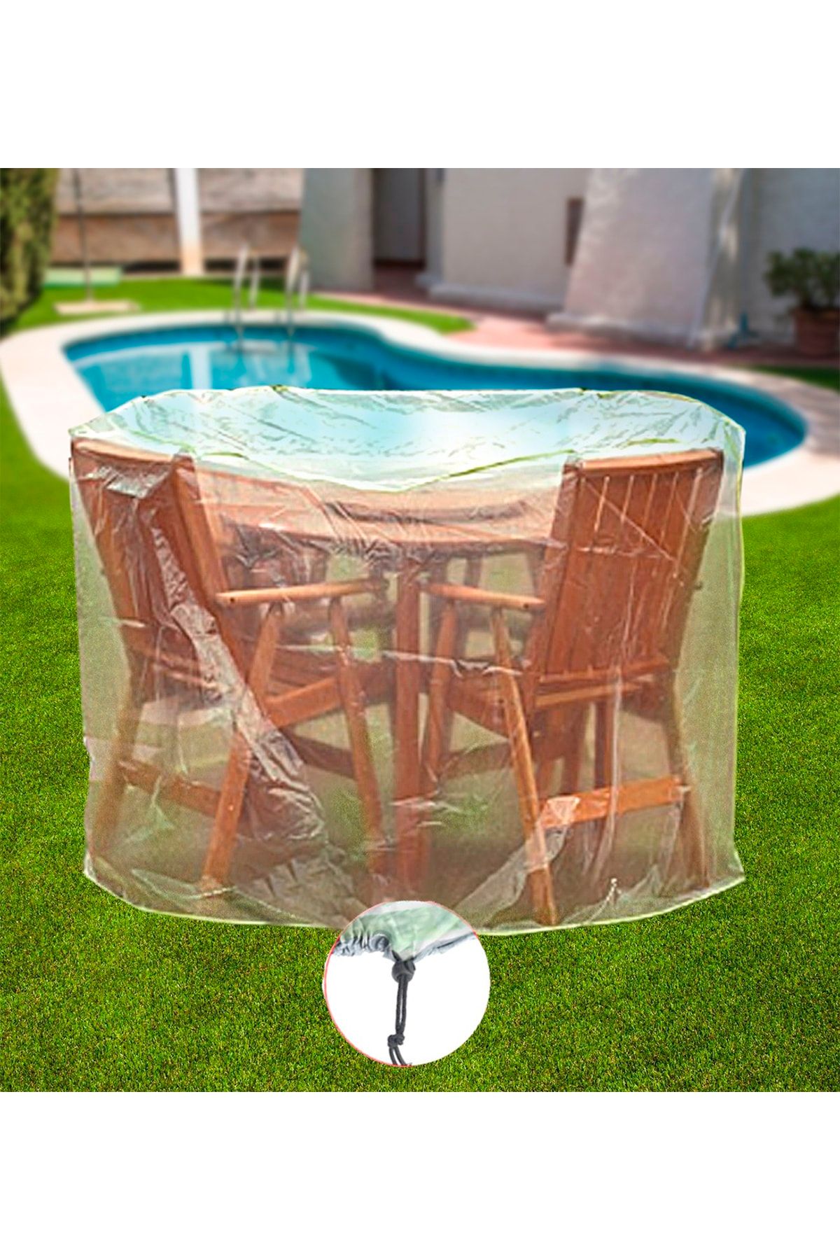 sole bahce mobilyasi koruma ortusu edessa 160x160x 100 cm fiyati yorumlari trendyol
