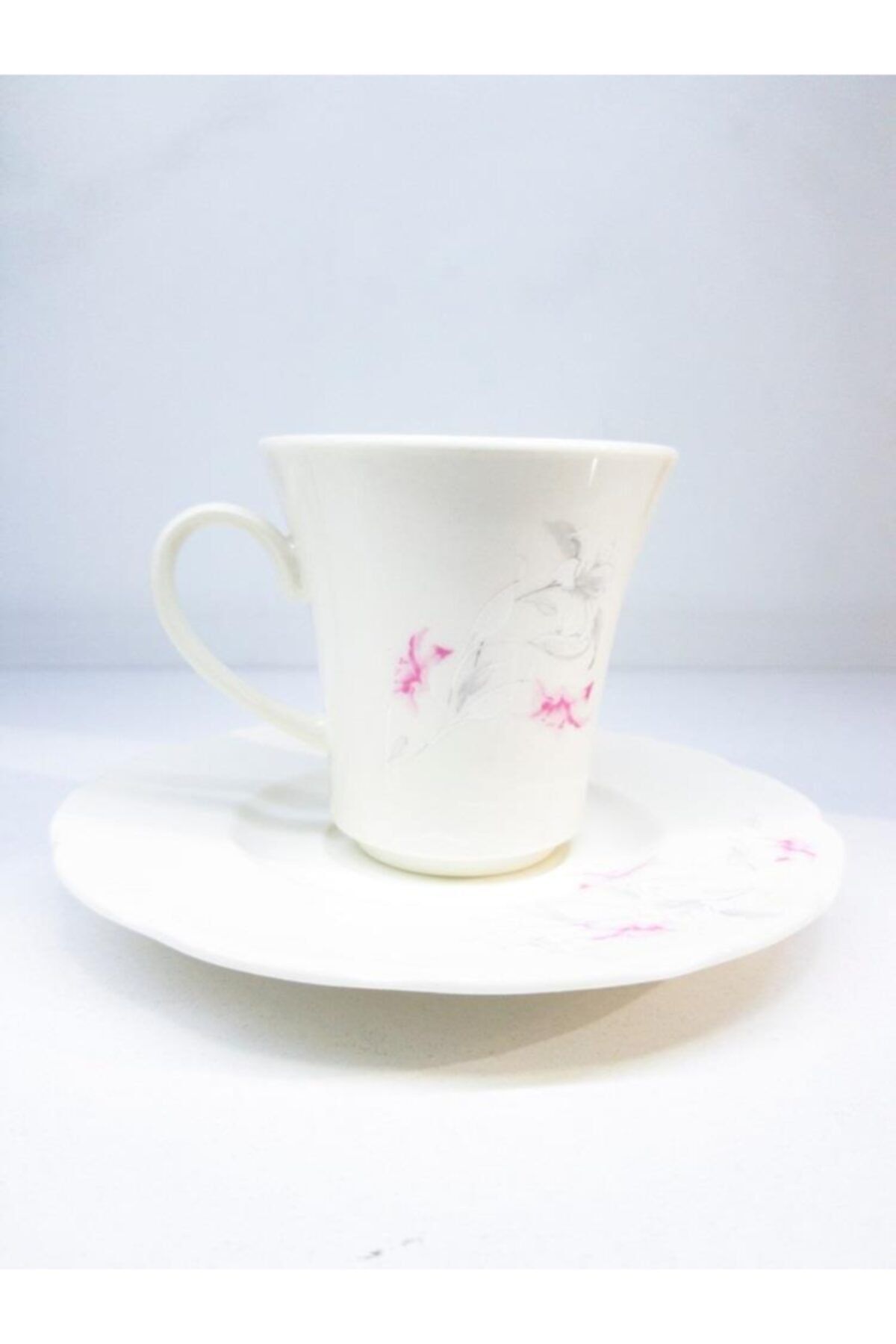 Kütahya Porselen 6 Kişilik 12 Parça Pearl Kalipso Çay Nescafe Fincan  Takımı
