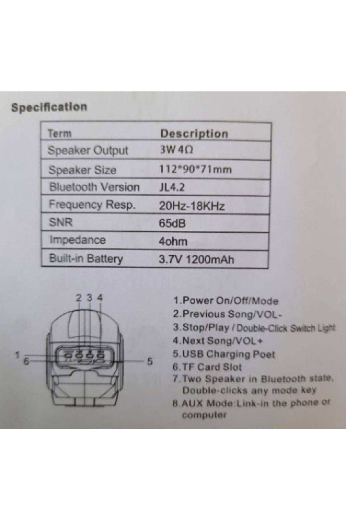 Ironman Demiradam Kablosuz Bluetooth Hoparlör 3