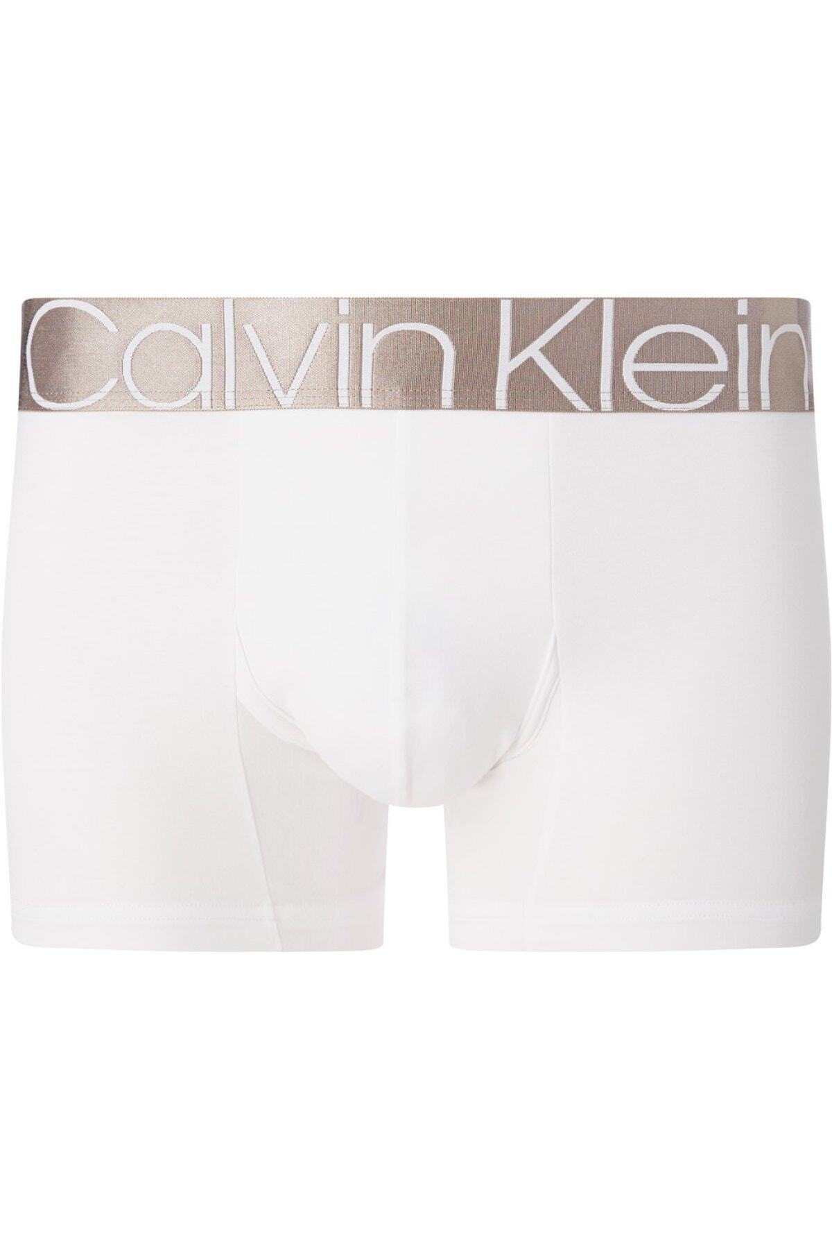 لباس زیر شورت بوکسر مردانه لوکس سفید  کالوین کلین  Calvin Klein