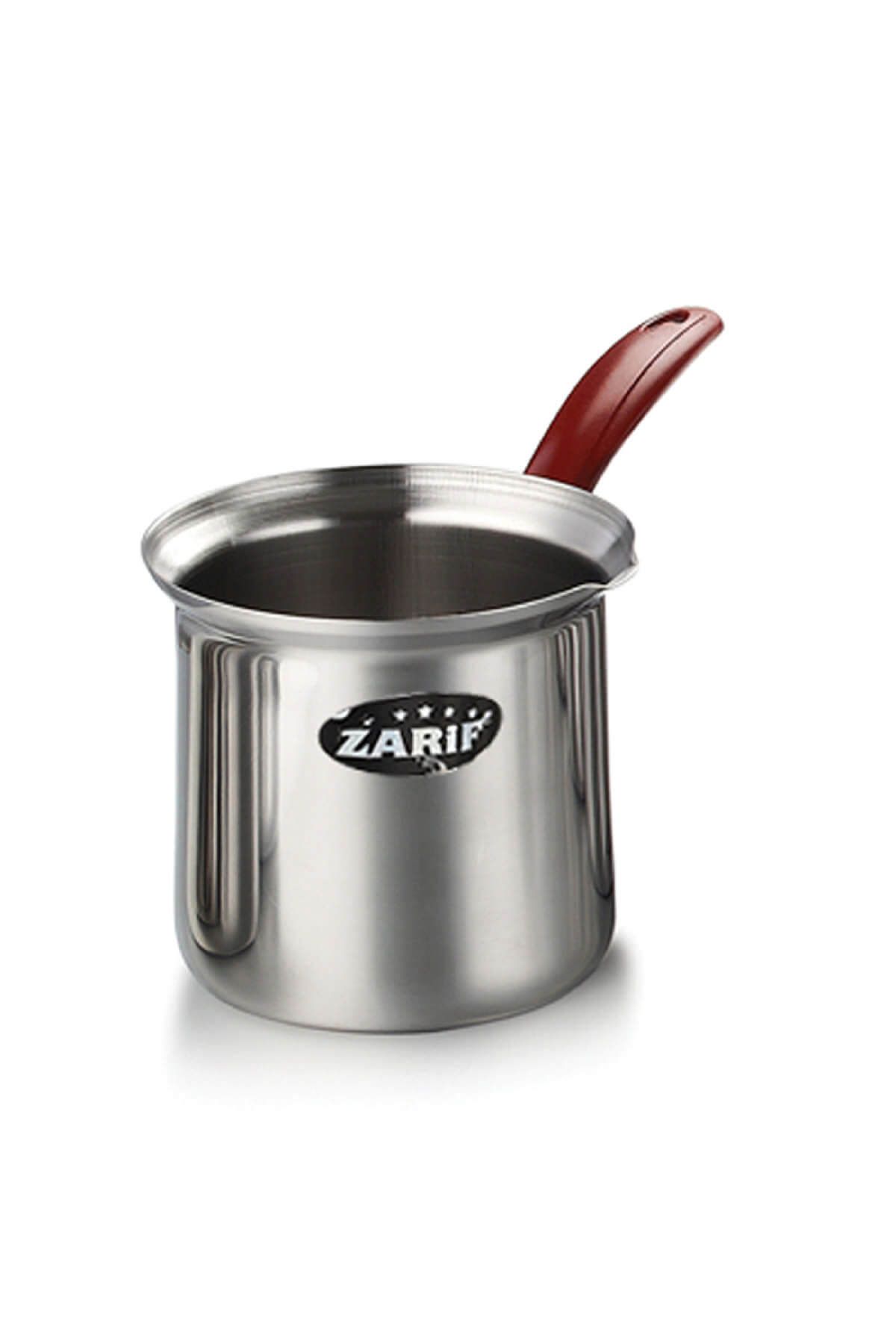 Zarif-Steel Coffee Pot No 7 - Red Bakelite Handle 7 Cups 1