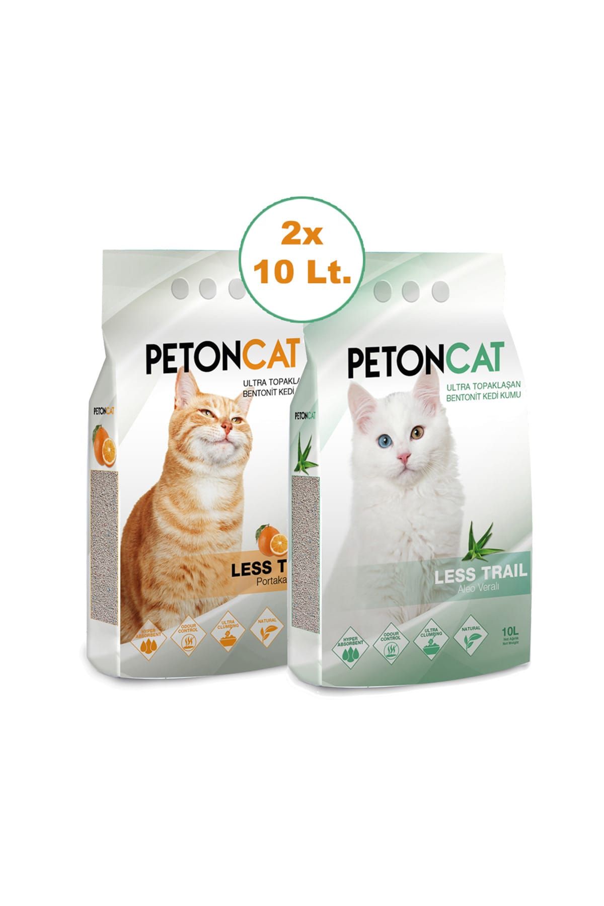 peton cat portakalli ince taneli 10 lt
