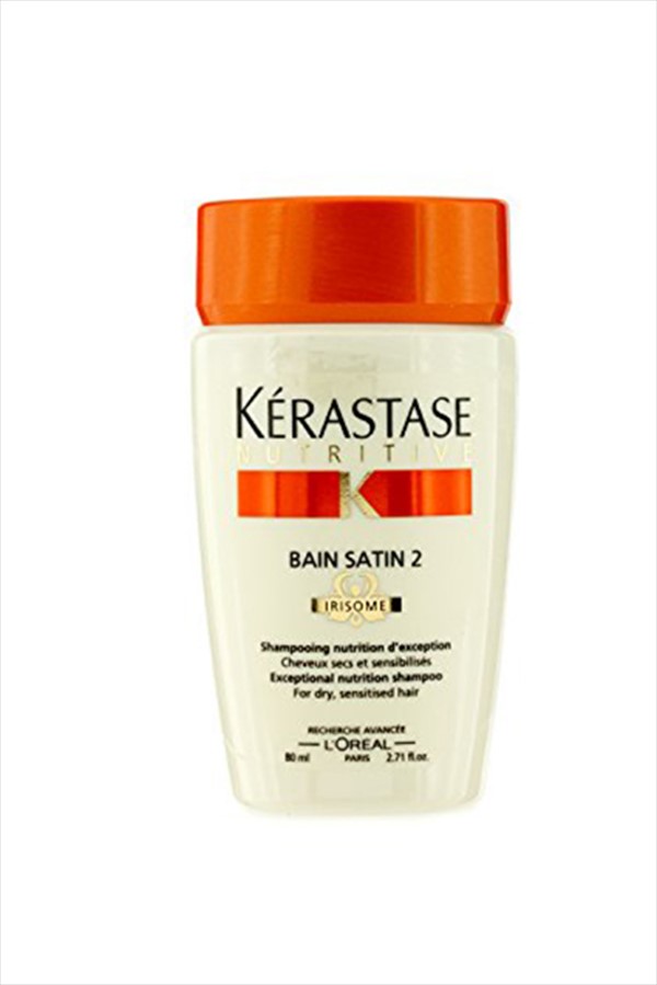 Kerastase Kuru ve Hassas Saçlar için Nemlendirici Şampuan - Nutritive Irisome Bain Satin 2 75 ml 3474630564930