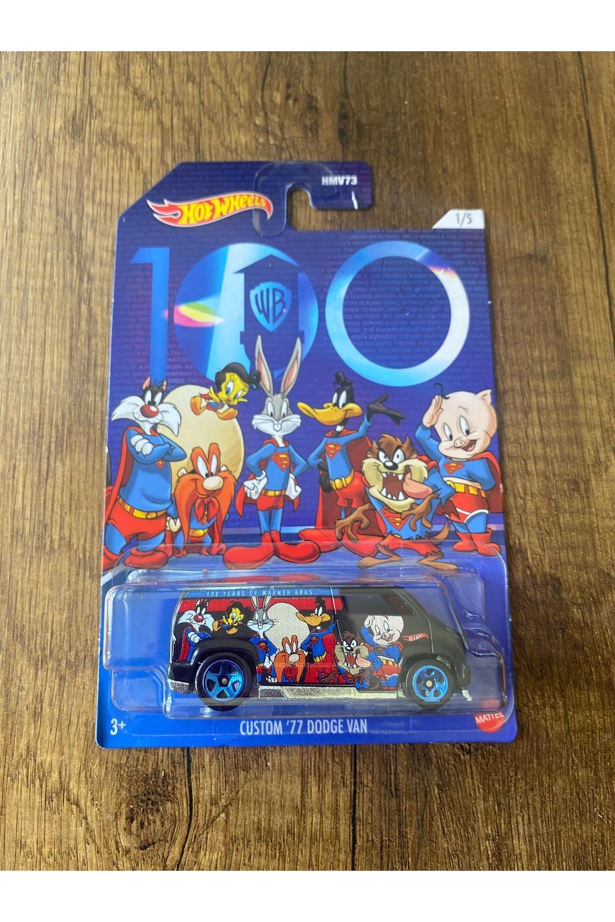 HOT WHEELS Yıl Wb Uzun Kart Serisi Custom 77'dodge Van