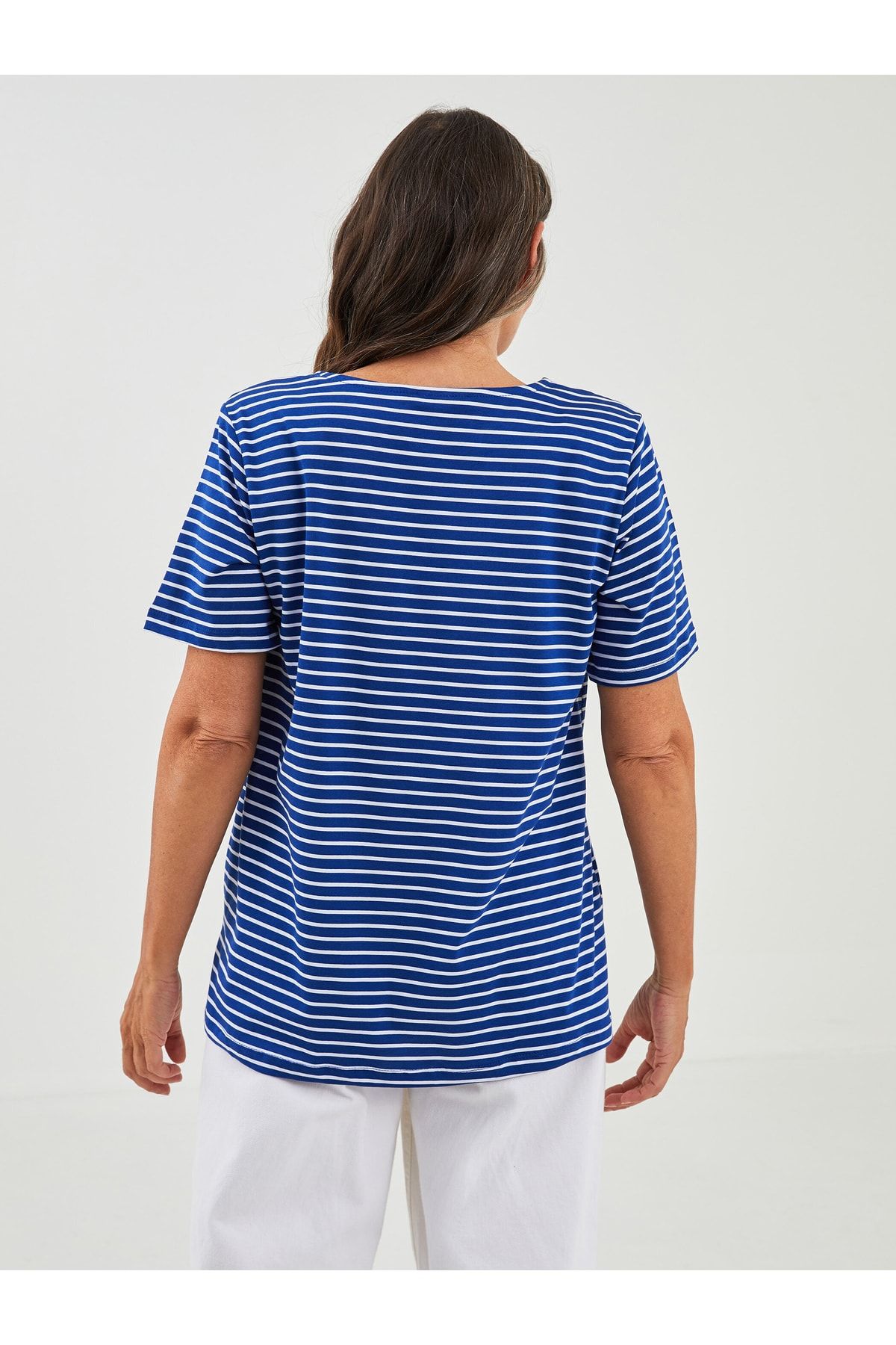 LC Waikiki T-Shirt Dunkelblau Regular Fit FN7166