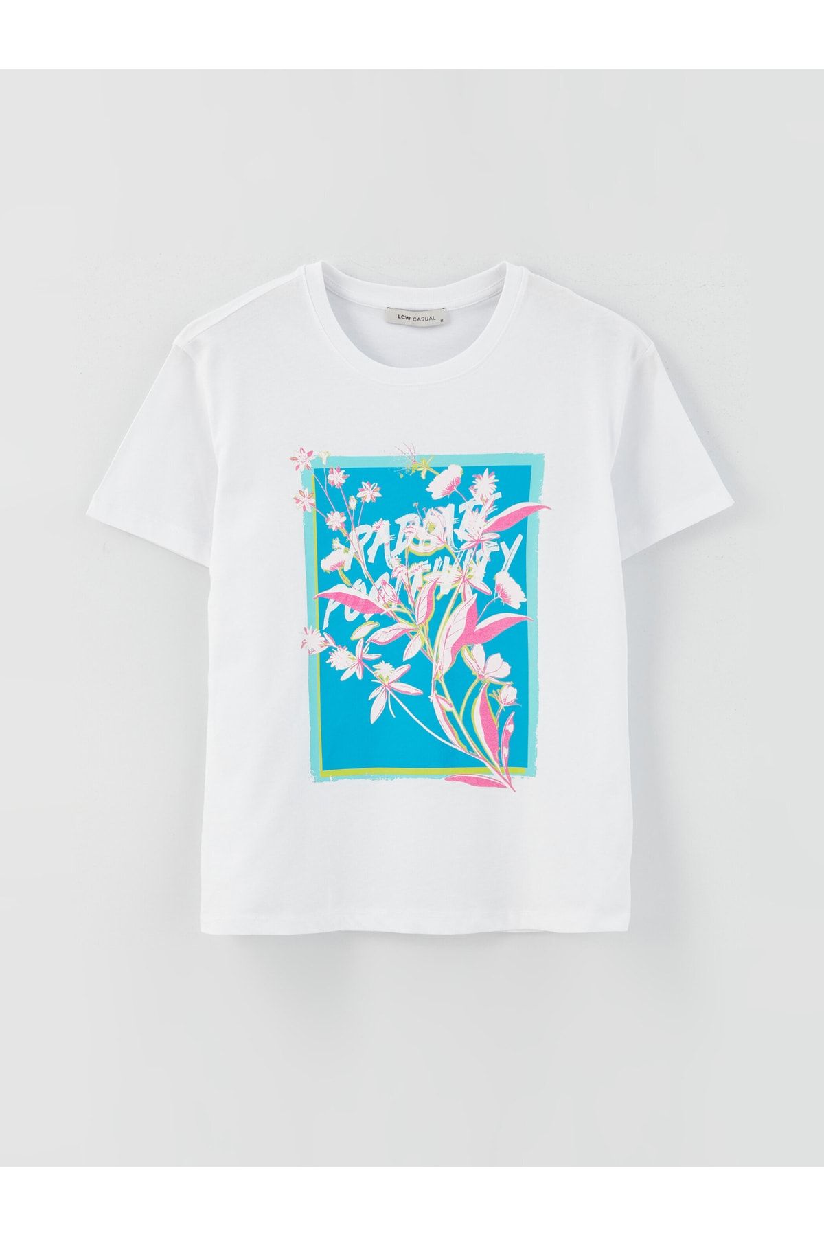 LC Waikiki T-Shirt Blau Regular Fit