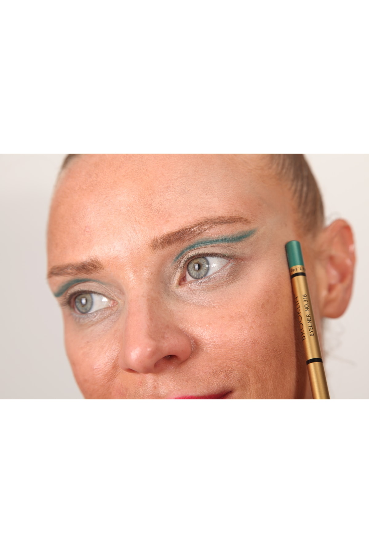 خط چشم  سبز BROOKLIN | BGZ301320 اورجینال - تصویر 4