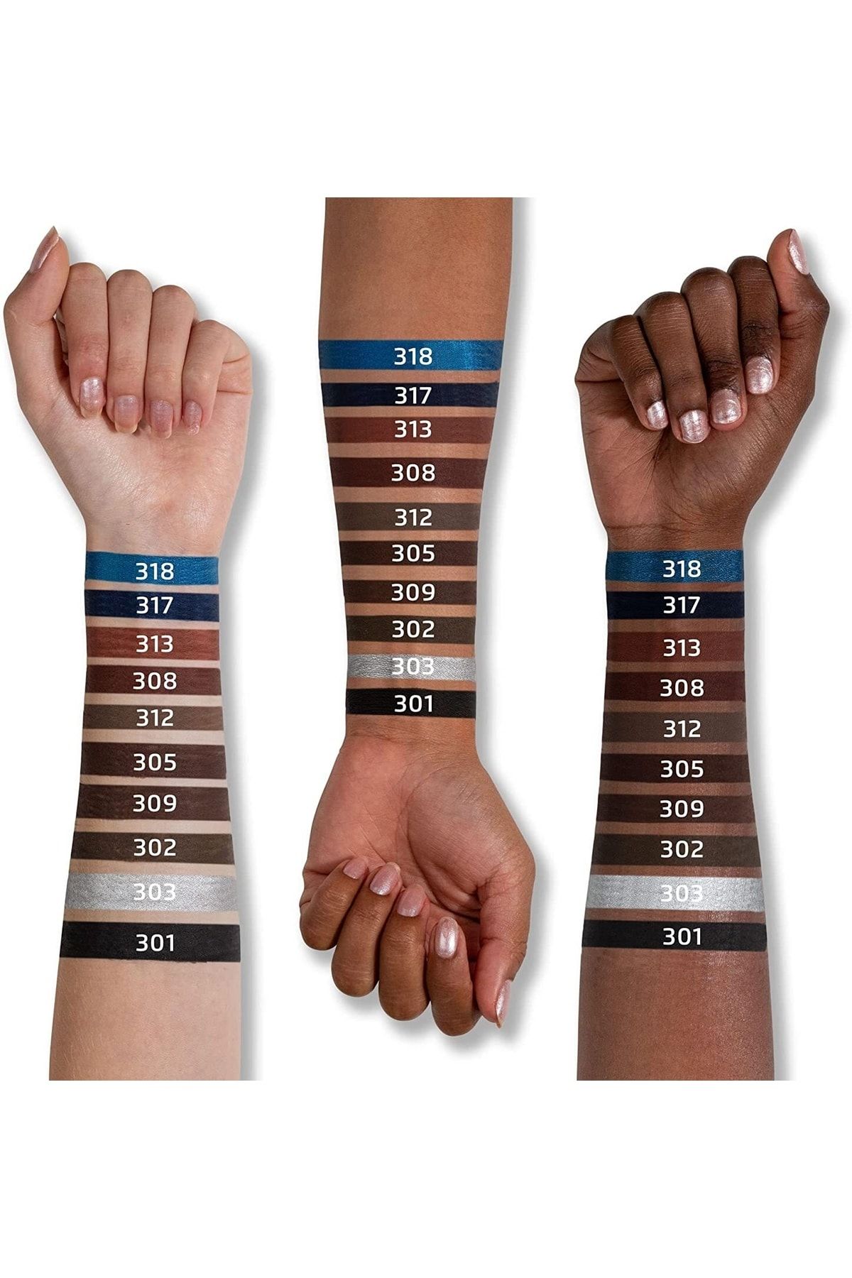 BROOKLIN-Eye Pencil - Eyeliner No: 312 (Grey Brown) 5