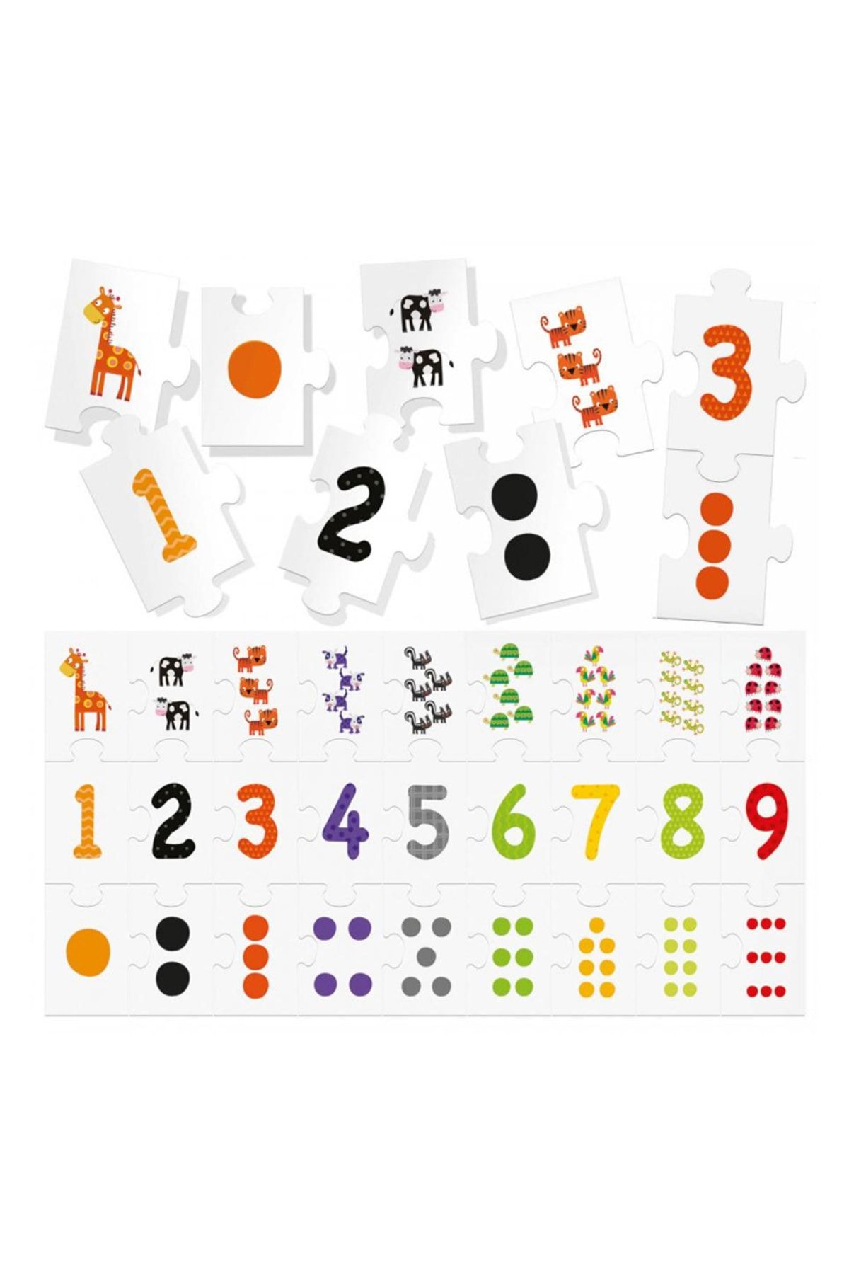 Headu-123 لغز أرقام لغز تعليمي لتعليم العد 2