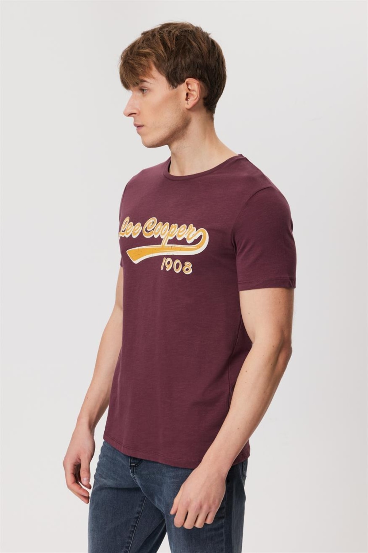 تی شرت مردانه طرح دار آستین کوتاه | لی کوپر Lee Cooper 232 LCM 242043 - تصویر 3