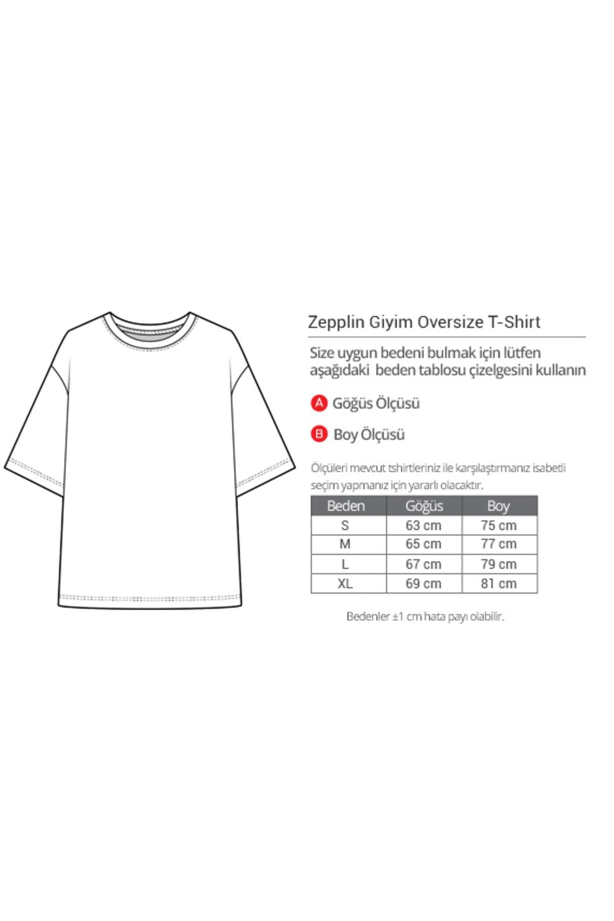 Z zepplin-Polaris Rzr Atv Oversize Black T-Shirt 3