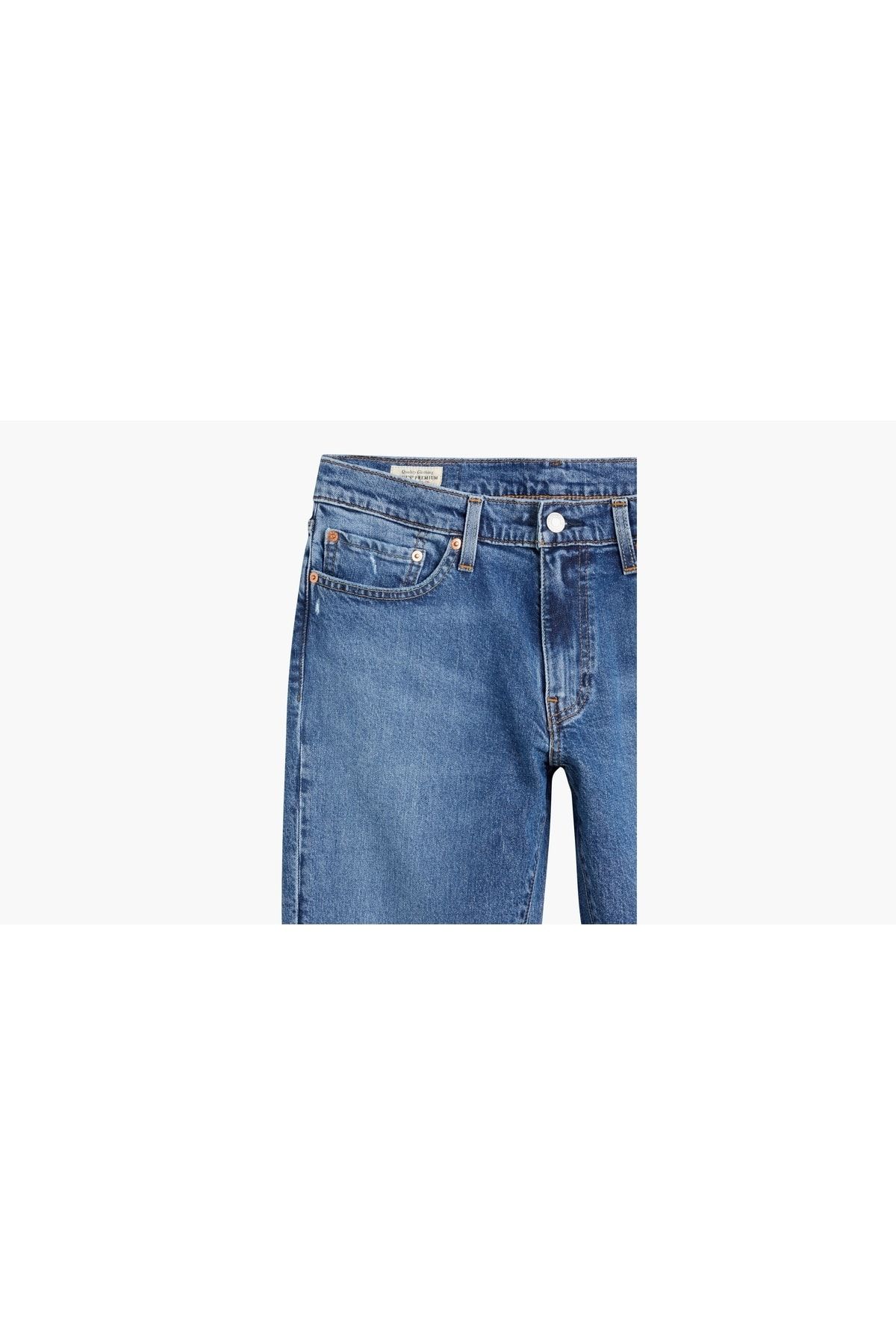 شلوار جین مردانه 511 ™ باریک نیلی تیره تخریب شده Levi's