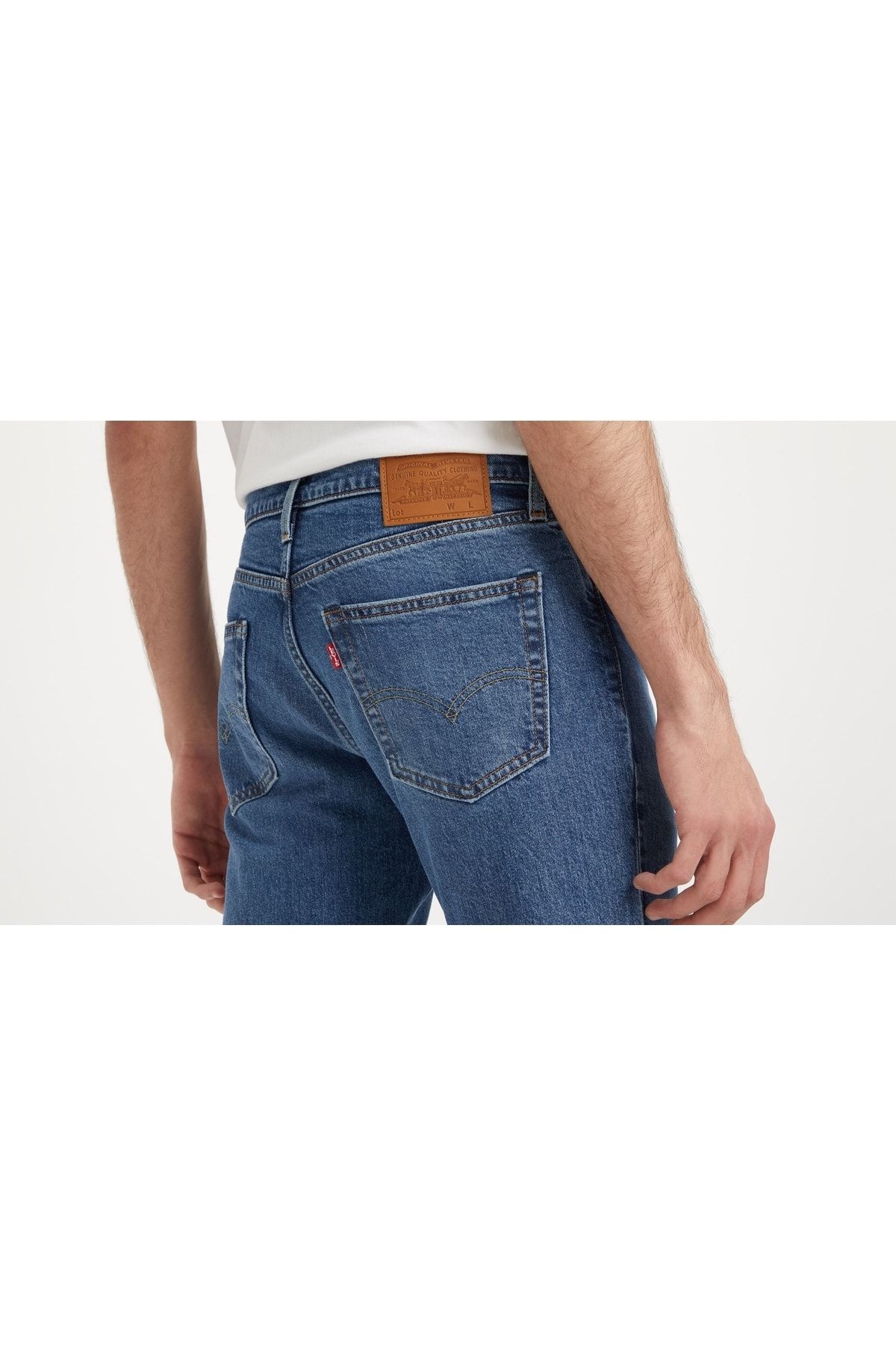 شلوار جین مردانه 511 ™ باریک نیلی تیره تخریب شده Levi's