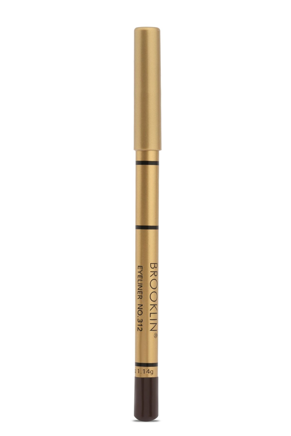 BROOKLIN-Eye Pencil - Eyeliner No: 312 (Grey Brown) 2