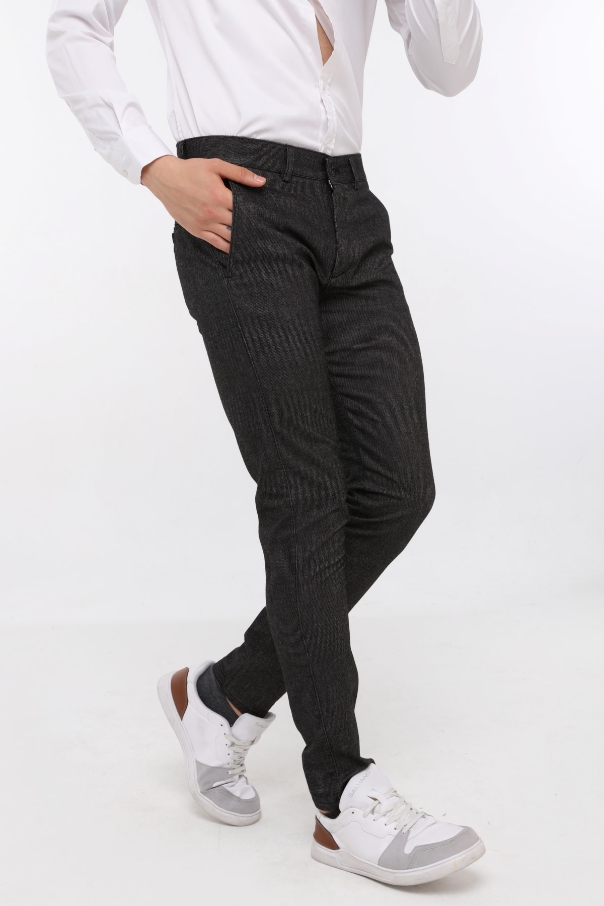 شلوار مردانه خاکستری daddies cool with epic | Antrasit dc-7129-01 اورجینال - تصویر 6