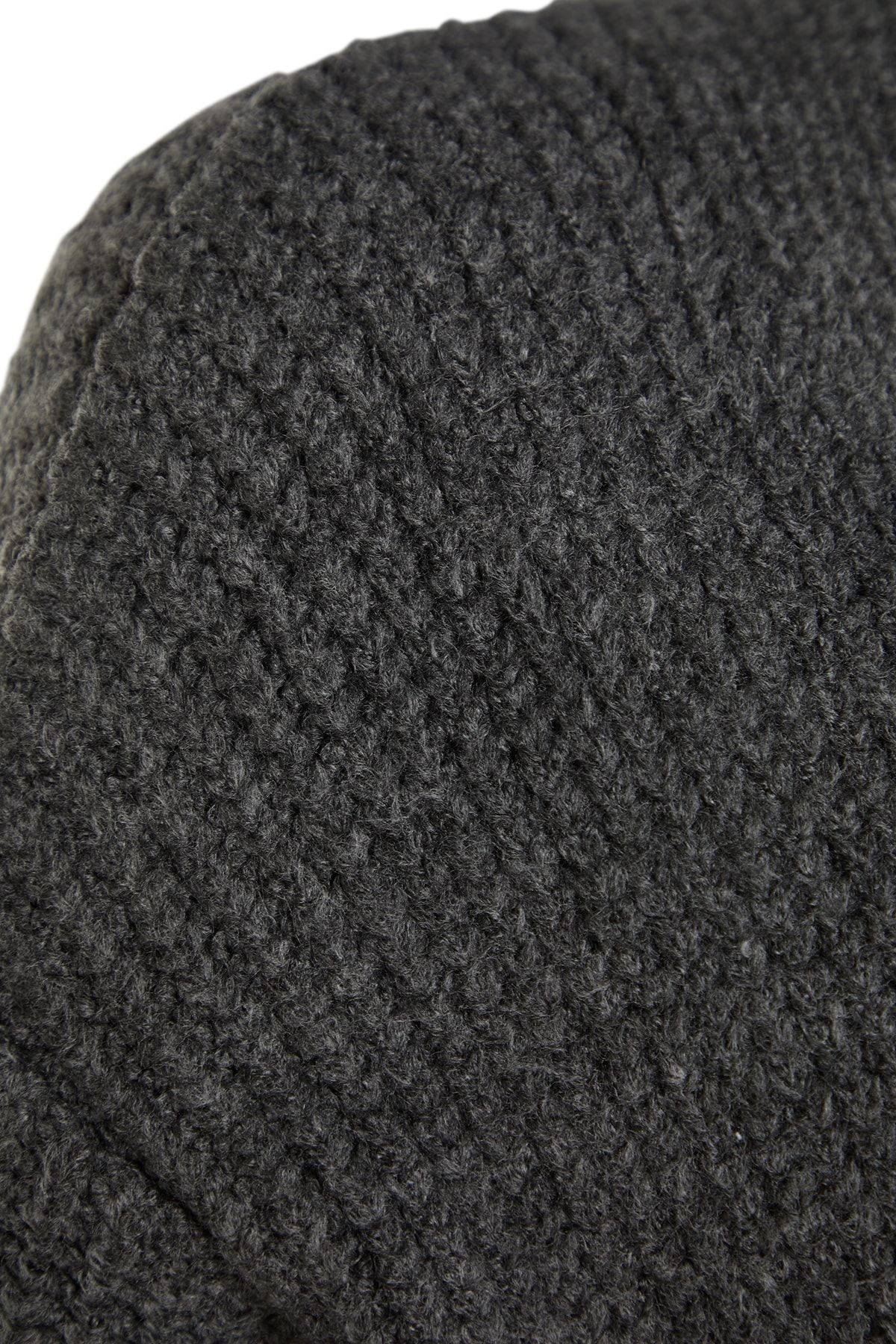 Trendyol Modest-Anthrazitfarbene, lange Thessaloniki-Strickjacke mit Gürtel TCTAW24TH00016 7