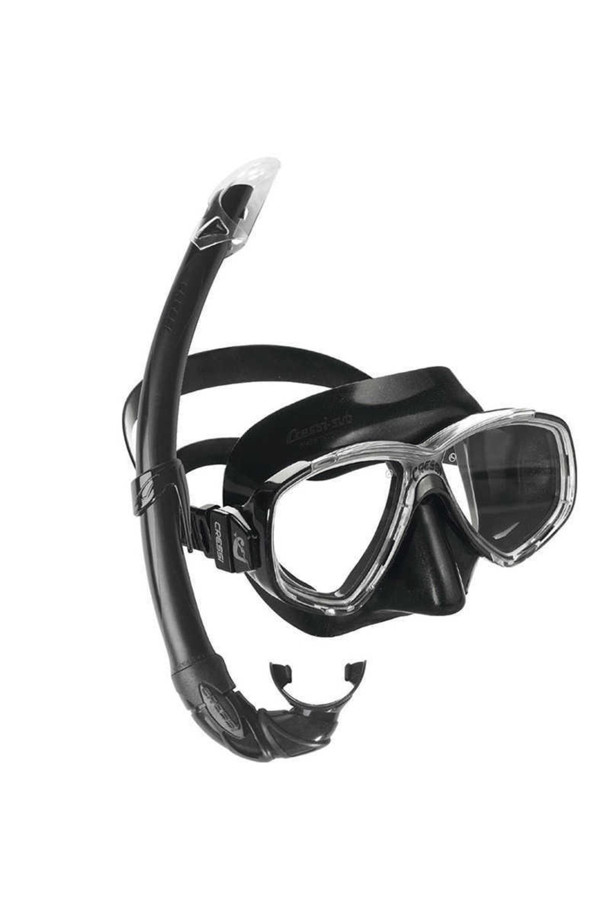 ماسک و اسنورکل صورتی مجموعه Snorkel Perla Mask Mexico پاک cressi sub
