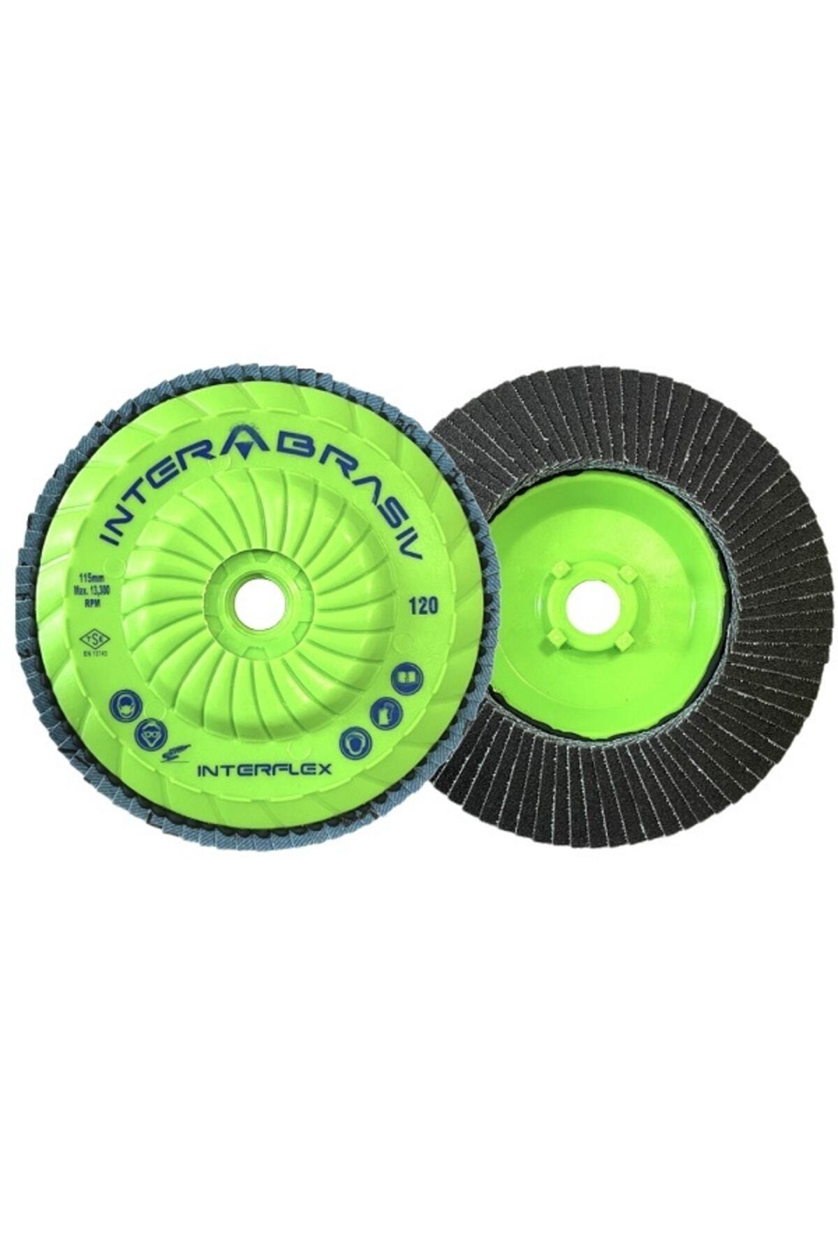 Interflex Flap (mermer Granit Cam) Sc421x P80 Ø115 Yeşil M14