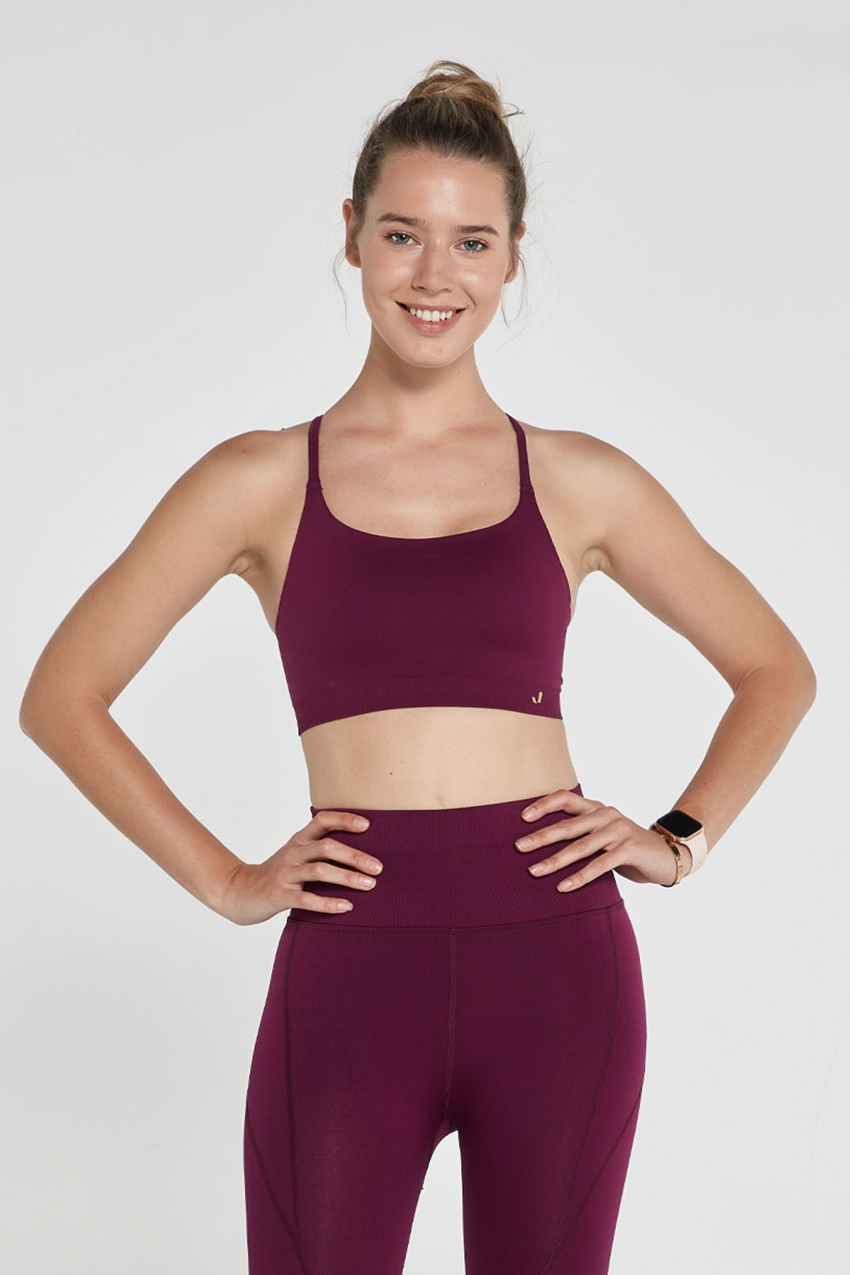 Jerf Sport-BH Lila Unifarben