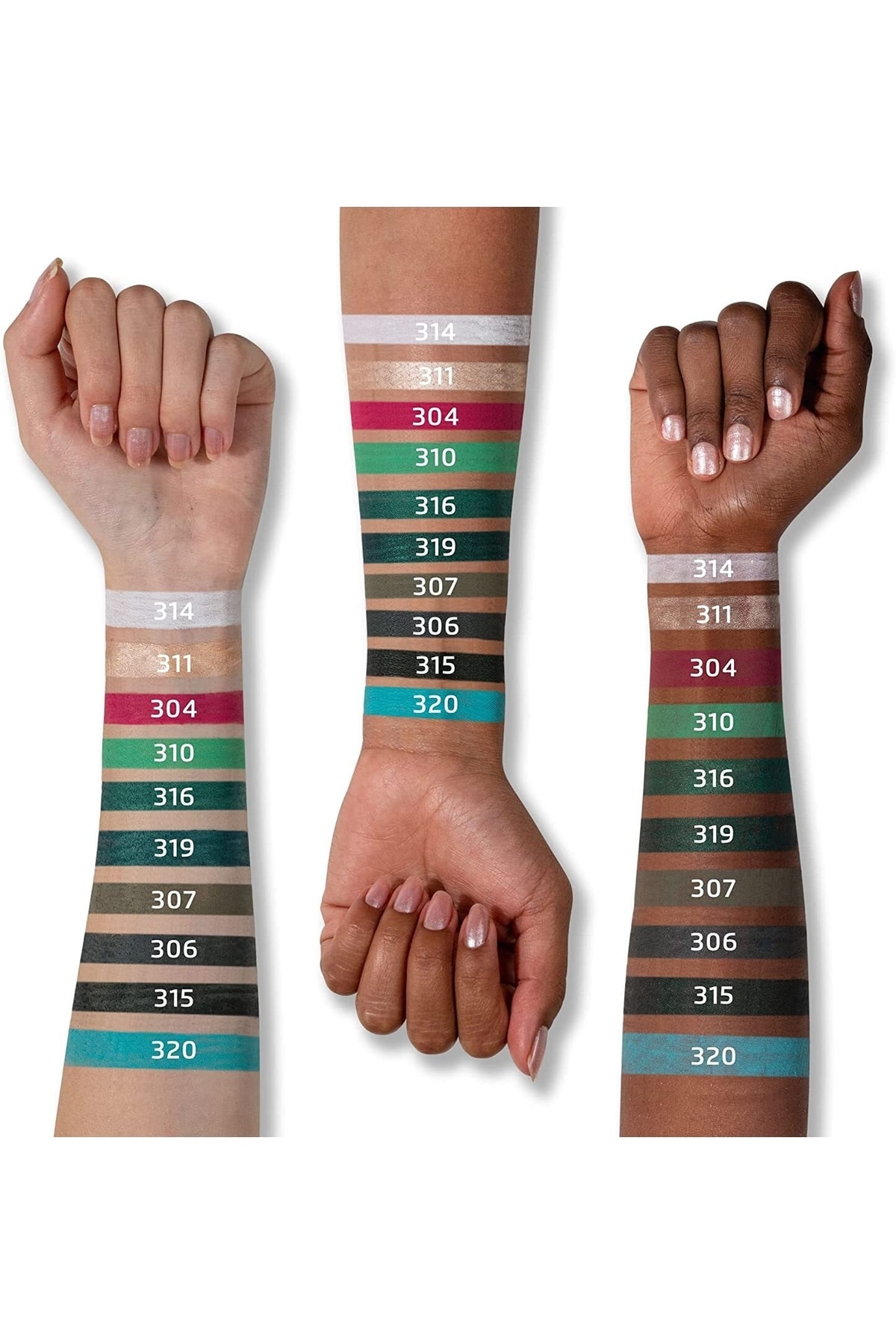 خط چشم  نقره اي BROOKLIN | BGZ301320 اورجینال - تصویر 6