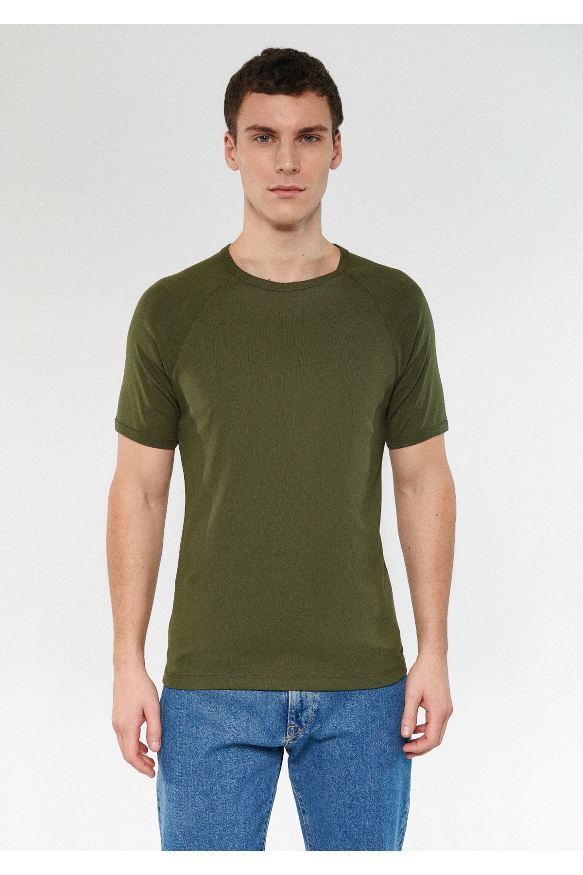 Mavi T-Shirt Khaki Regular Fit Fast ausverkauft EH7471