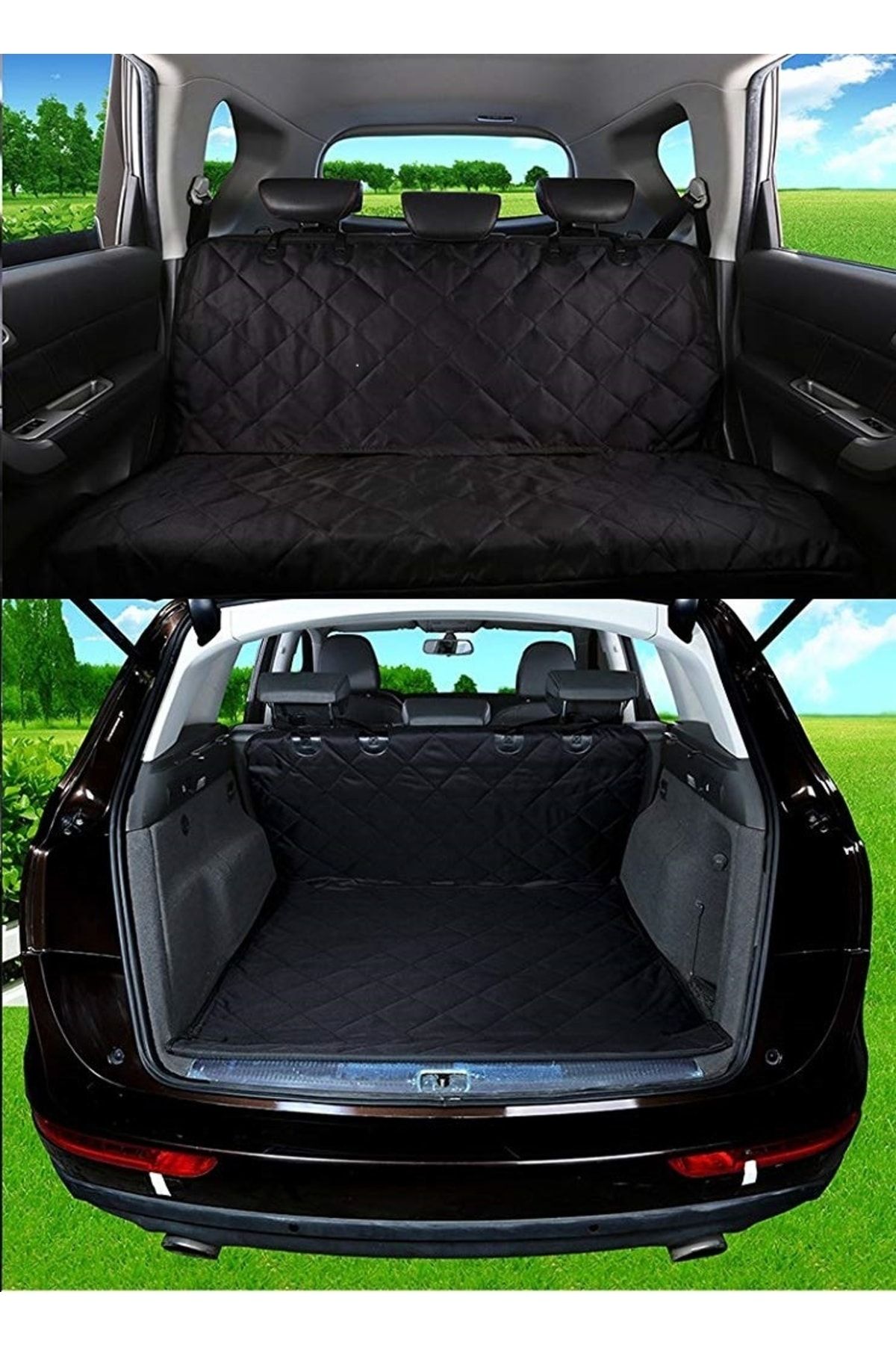 Ankaflex Car Back Seat Dog Cat Pet Mattress Cover Auto Dog Cushion