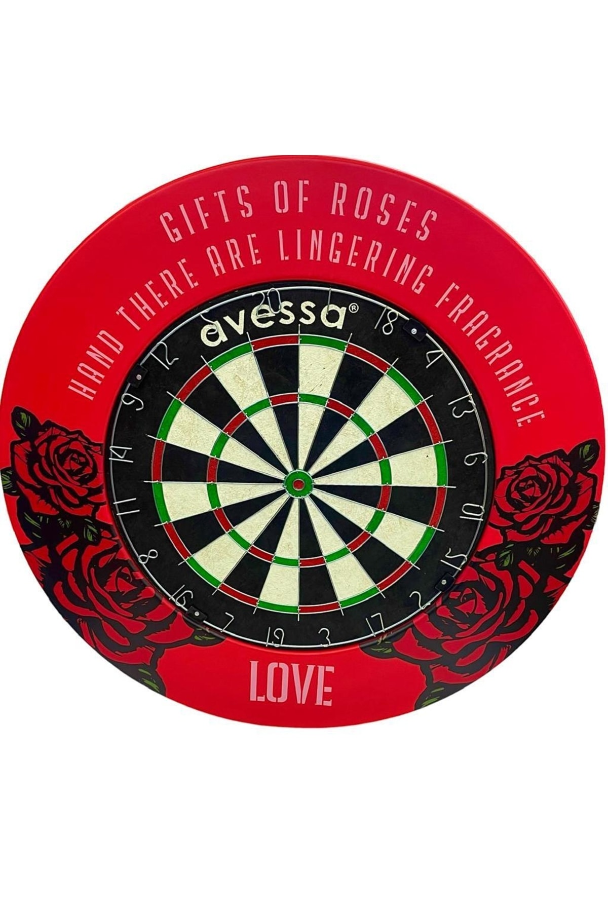 AVESSA Pu Dart Duvar Koruyucu Kırmızı