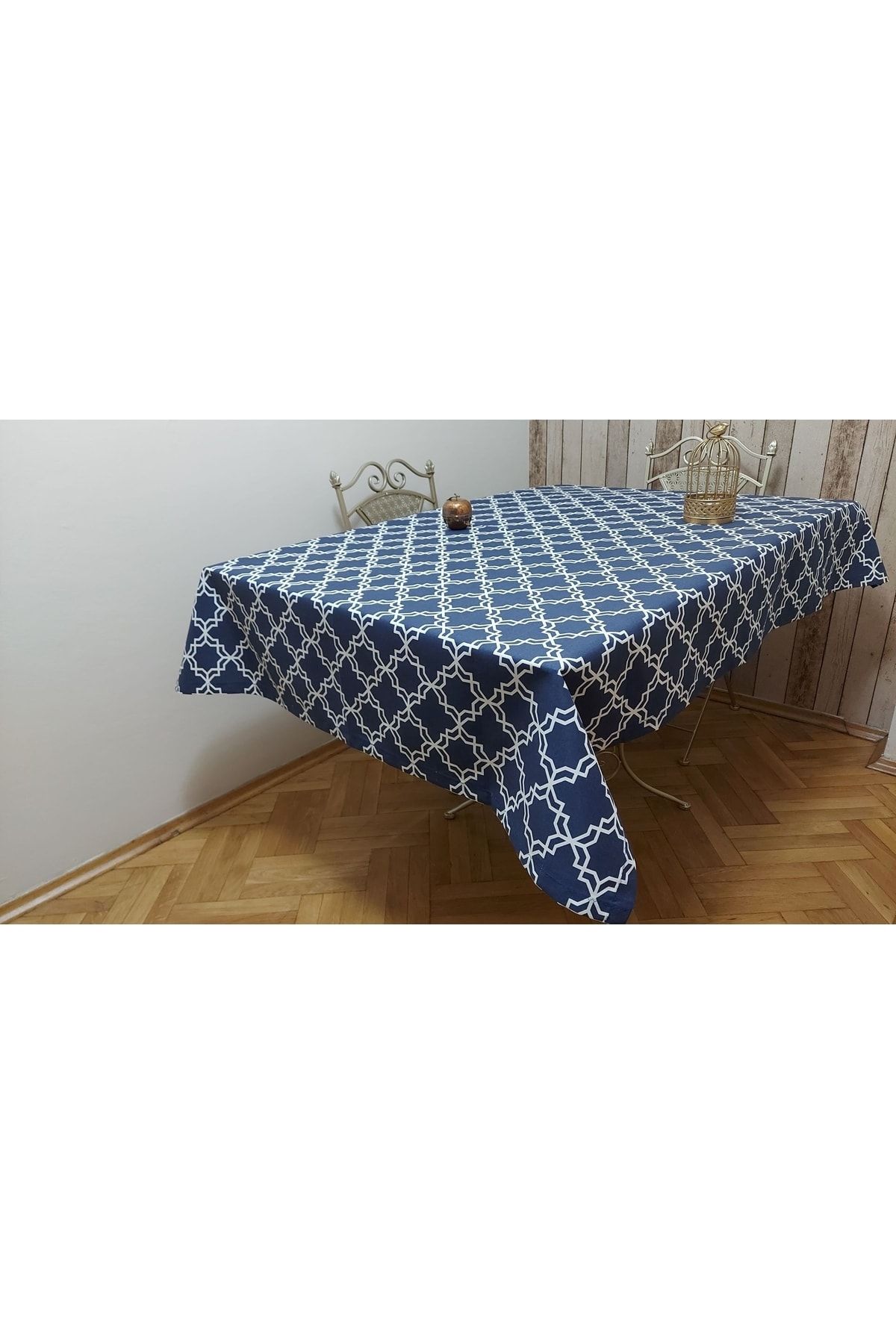 gonk-Rectangular, andalus Patterned, duck (liquid Repellent, stain-resistant) Fabric, Dining Table Cloth 5