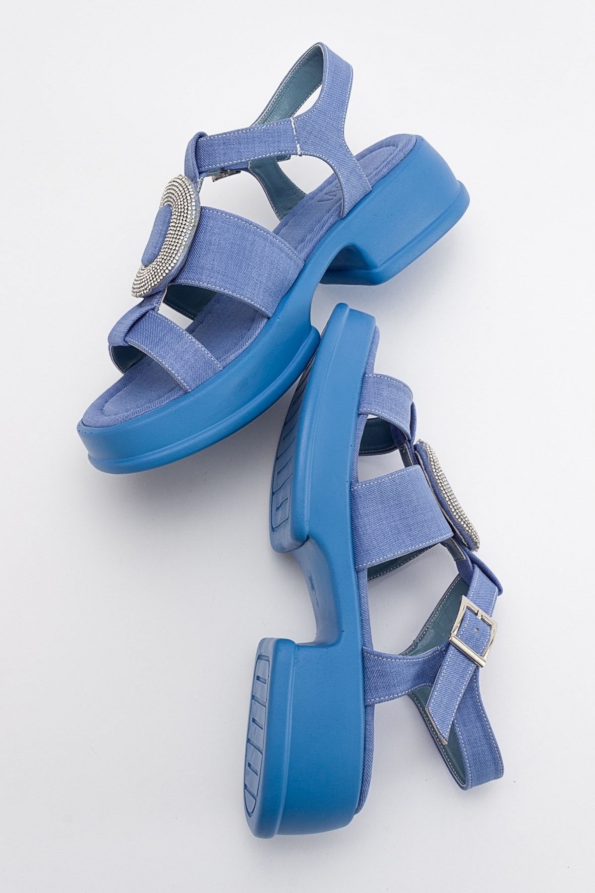 صندل آبی زنانه های Redy Kot luvishoes