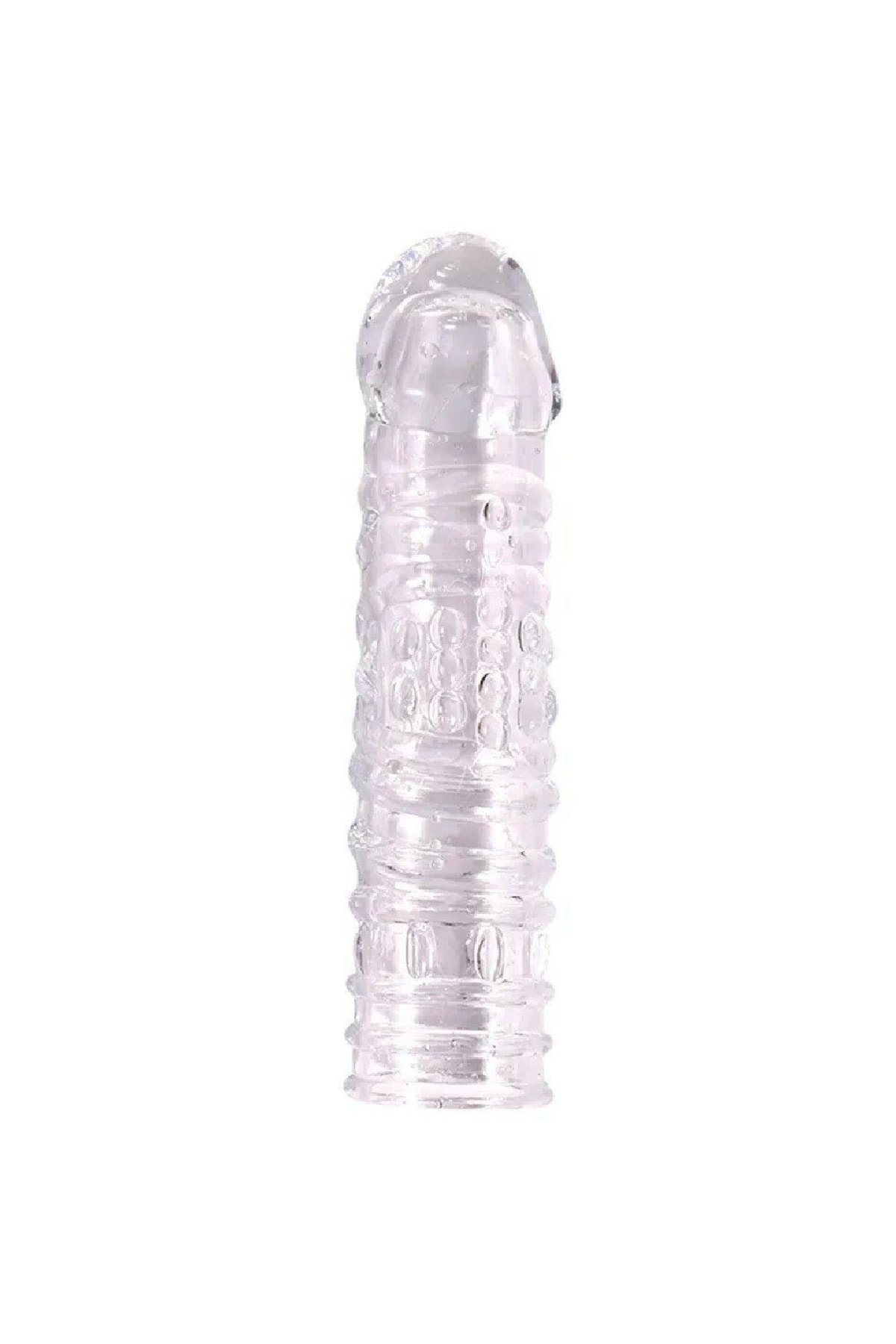 Noel Penis Sleeve Silikon Şeffaf Penis Kılıfı 2
