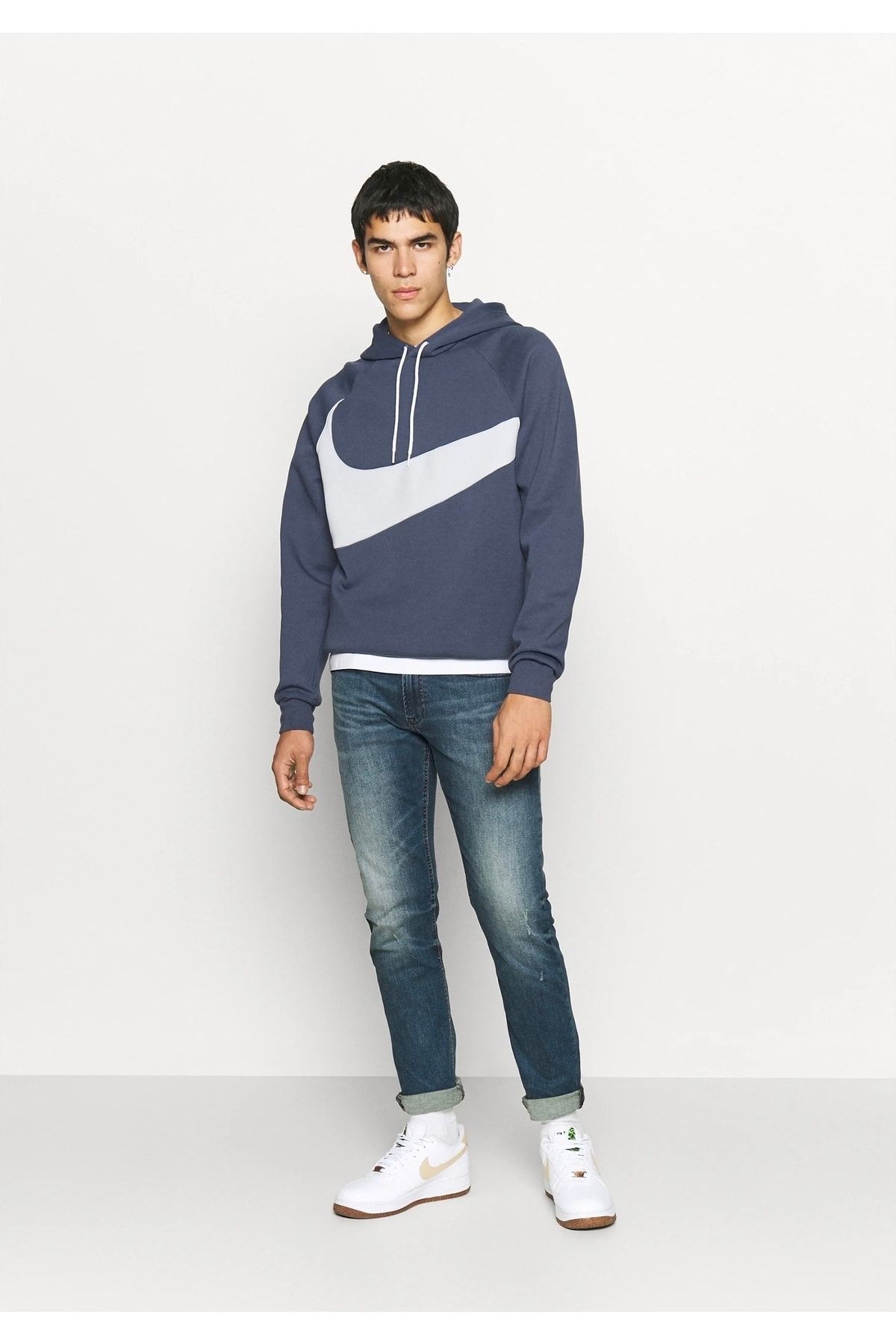 Nike Sportswear Swoosh Tech Fleece Men's Pullover Hoodie (Large