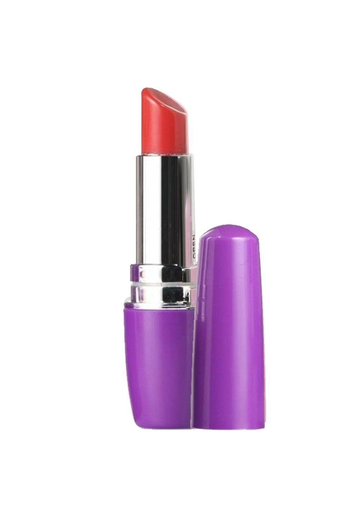 Mor Gg Çantanızda Yanınızda Taşınabilir Lipstick Ruj Vibratör 3