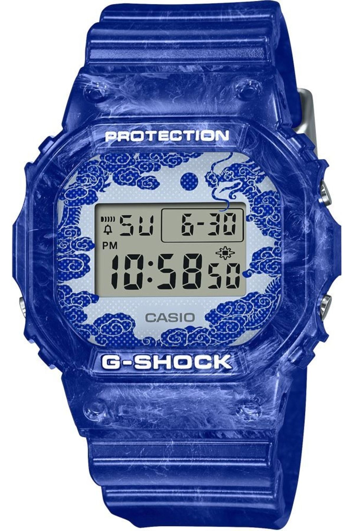 Dark blue g shock on sale watch