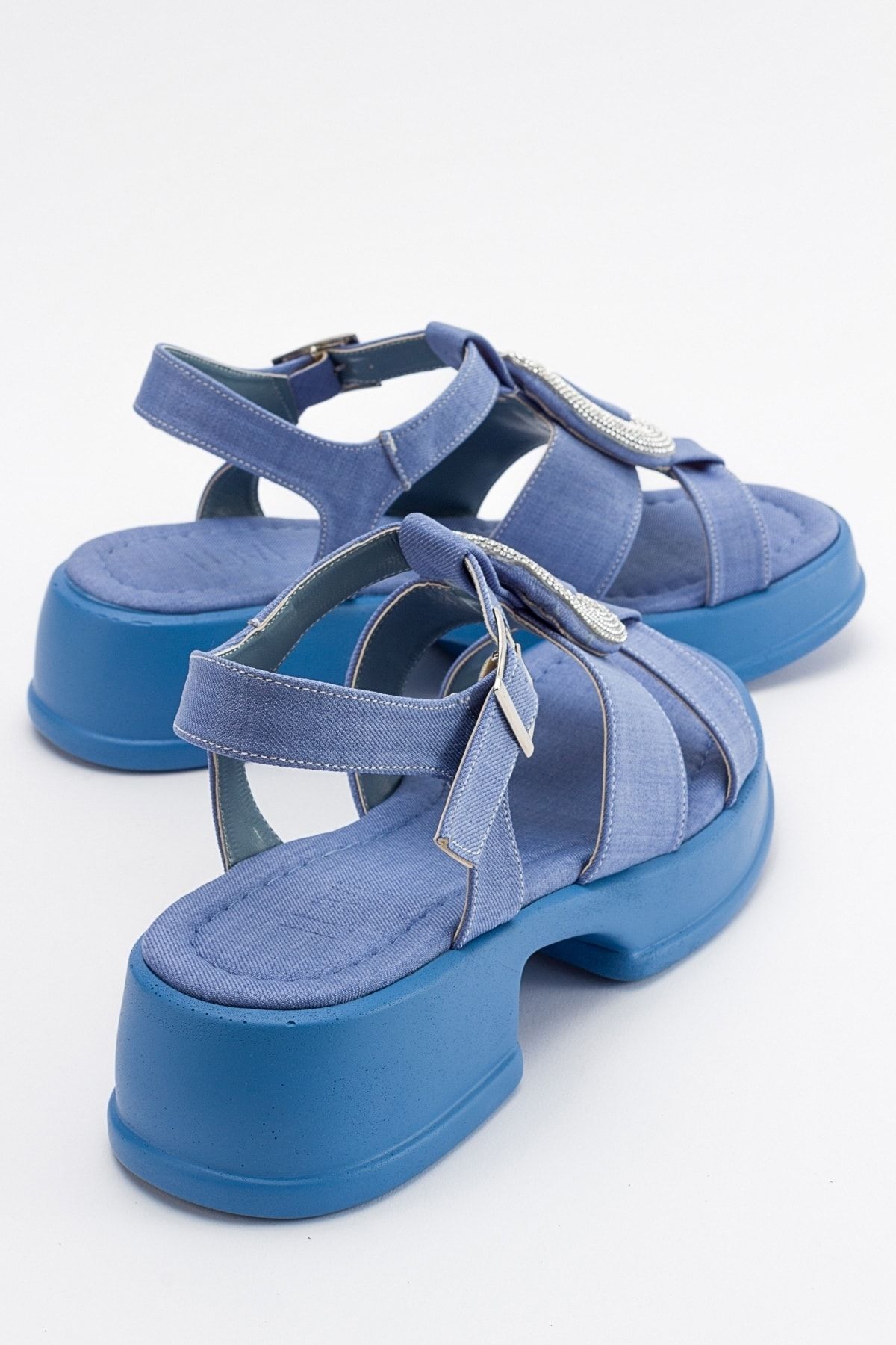 صندل آبی زنانه های Redy Kot luvishoes