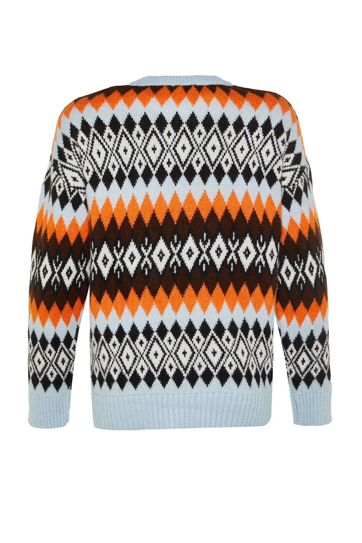 Trendyol Collection Sweater Green Regular fit Trendyol