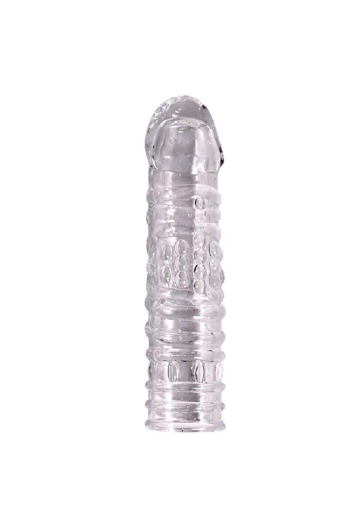 Noel Penis Sleeve Silikon Şeffaf Penis Kılıfı