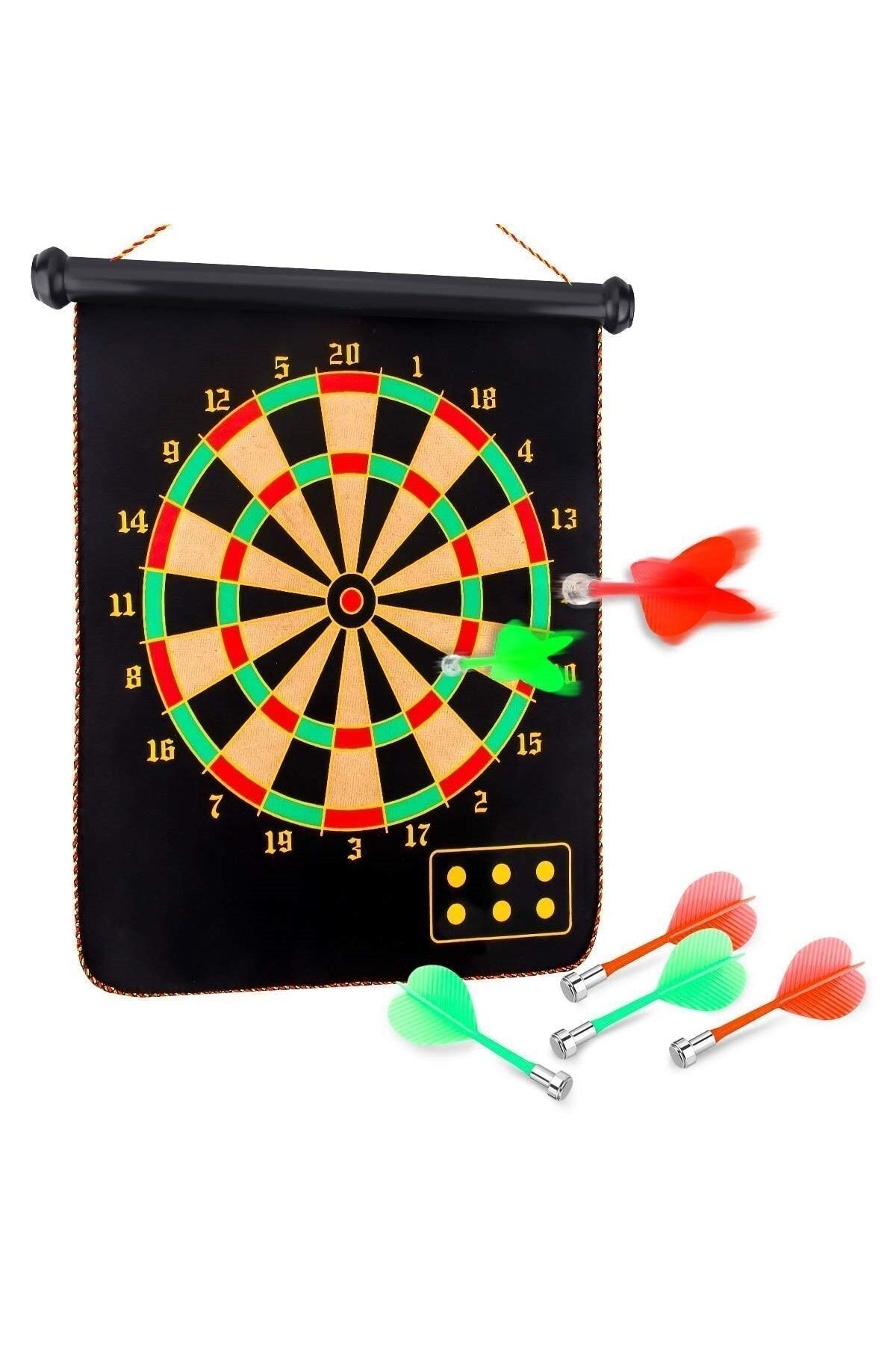 epazzar-Magnet Magnetic Darts Foldable Target Board Magnet Arrow Throwing Dartboard Fun Game 5