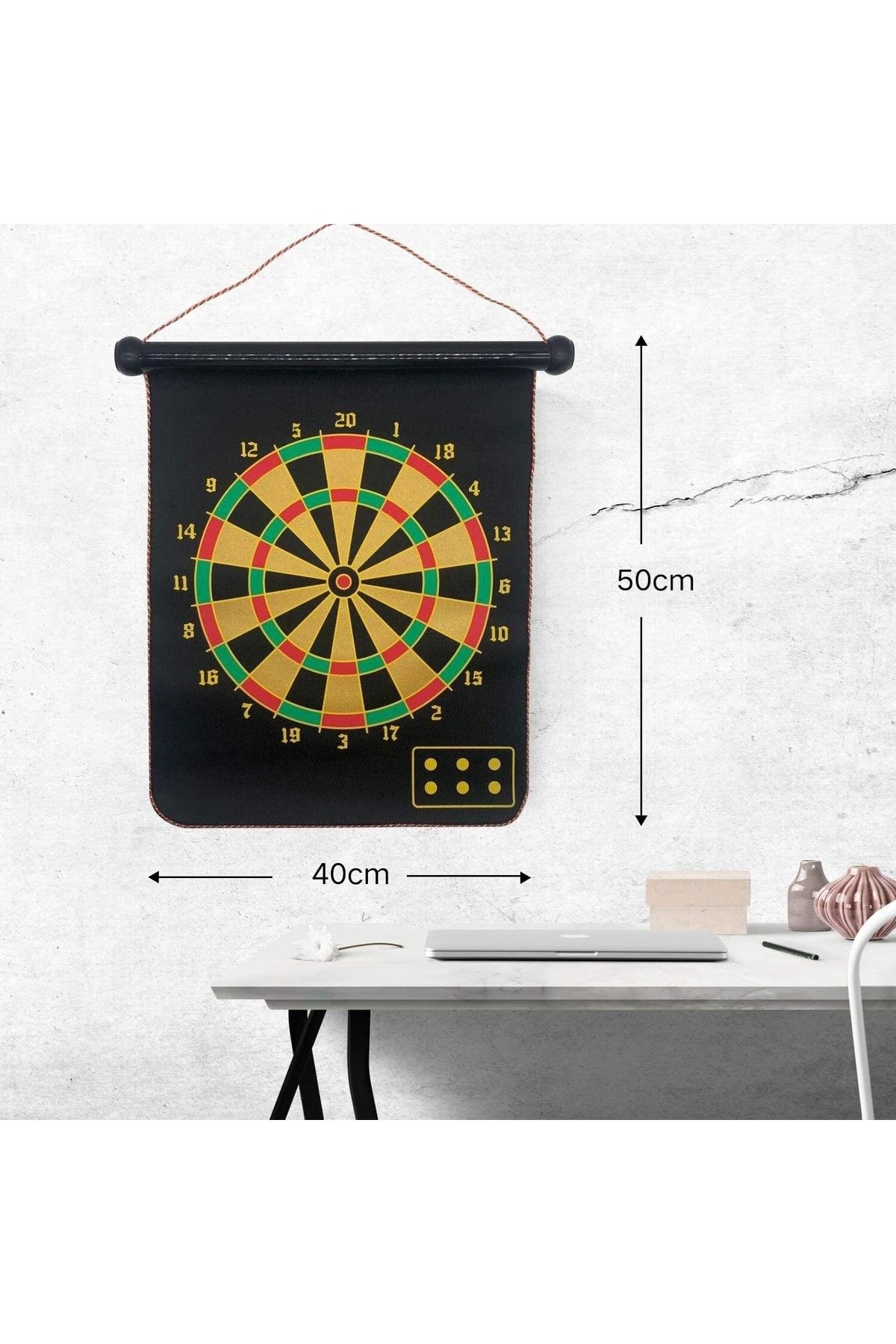 epazzar-Magnet Magnetic Darts Foldable Target Board Magnet Arrow Throwing Dartboard Fun Game 6