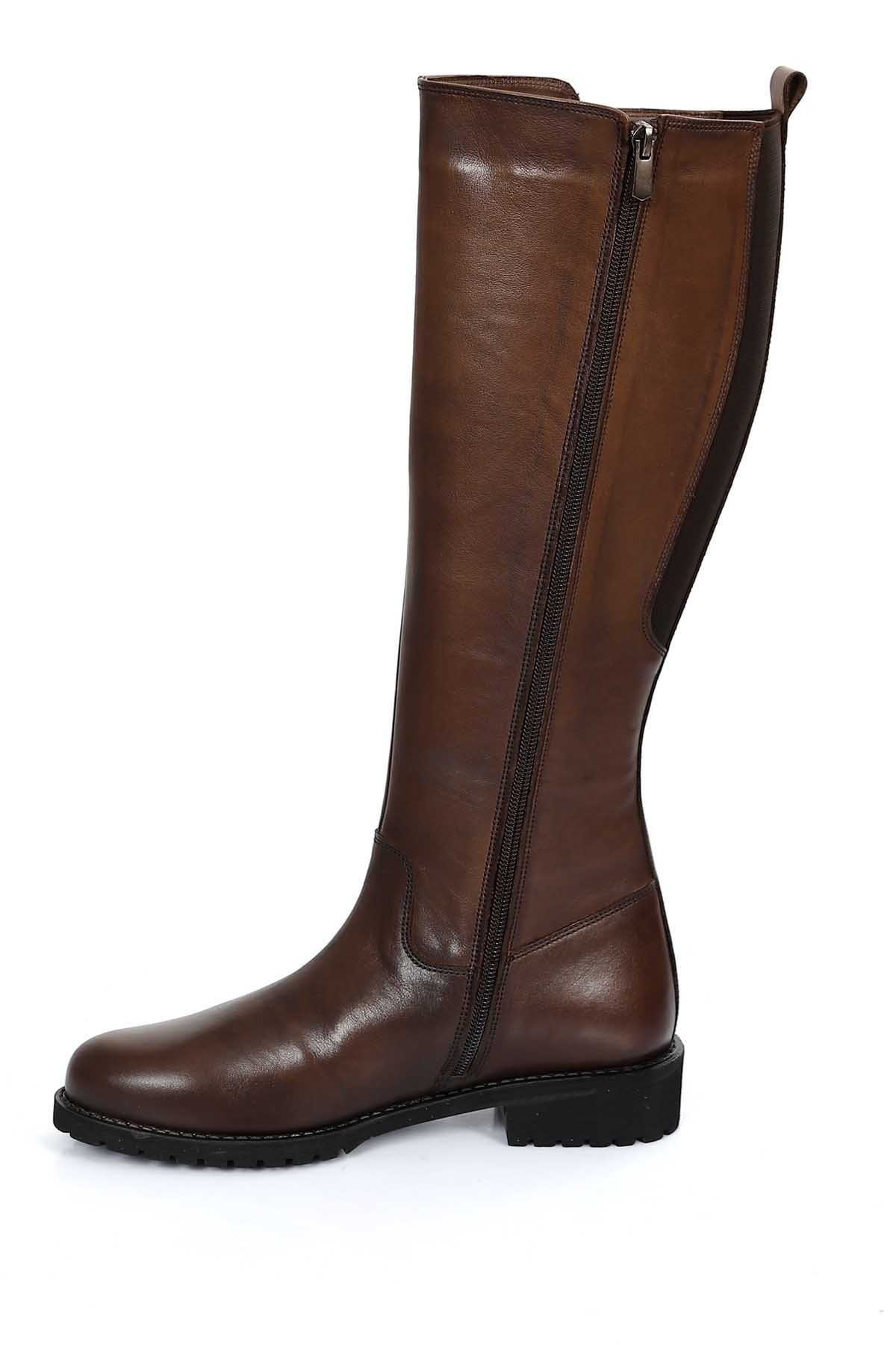 GÖNDERİ(R) Stiefel Braun Keilabsatz Fast ausverkauft FN8127