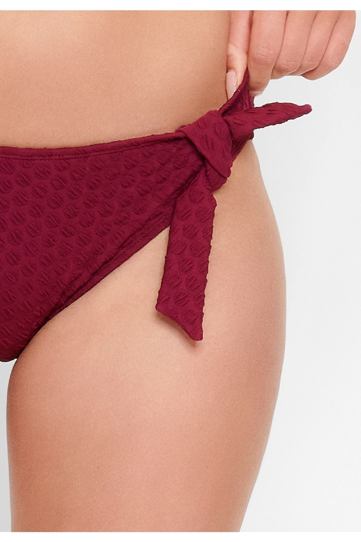 LingaDore Bikini-Hose Lila Kariert SF6089