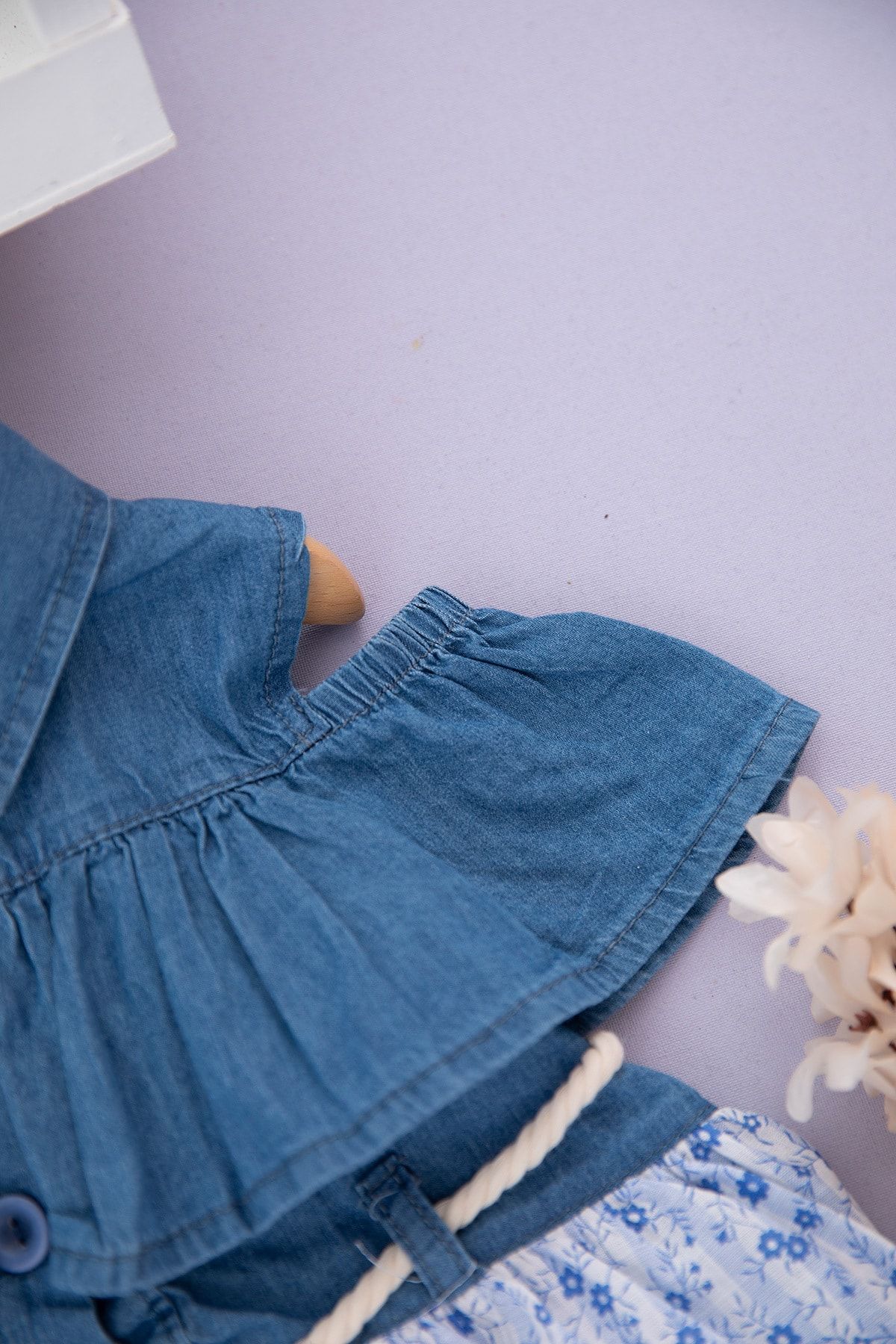 Denim dress below the knee sales