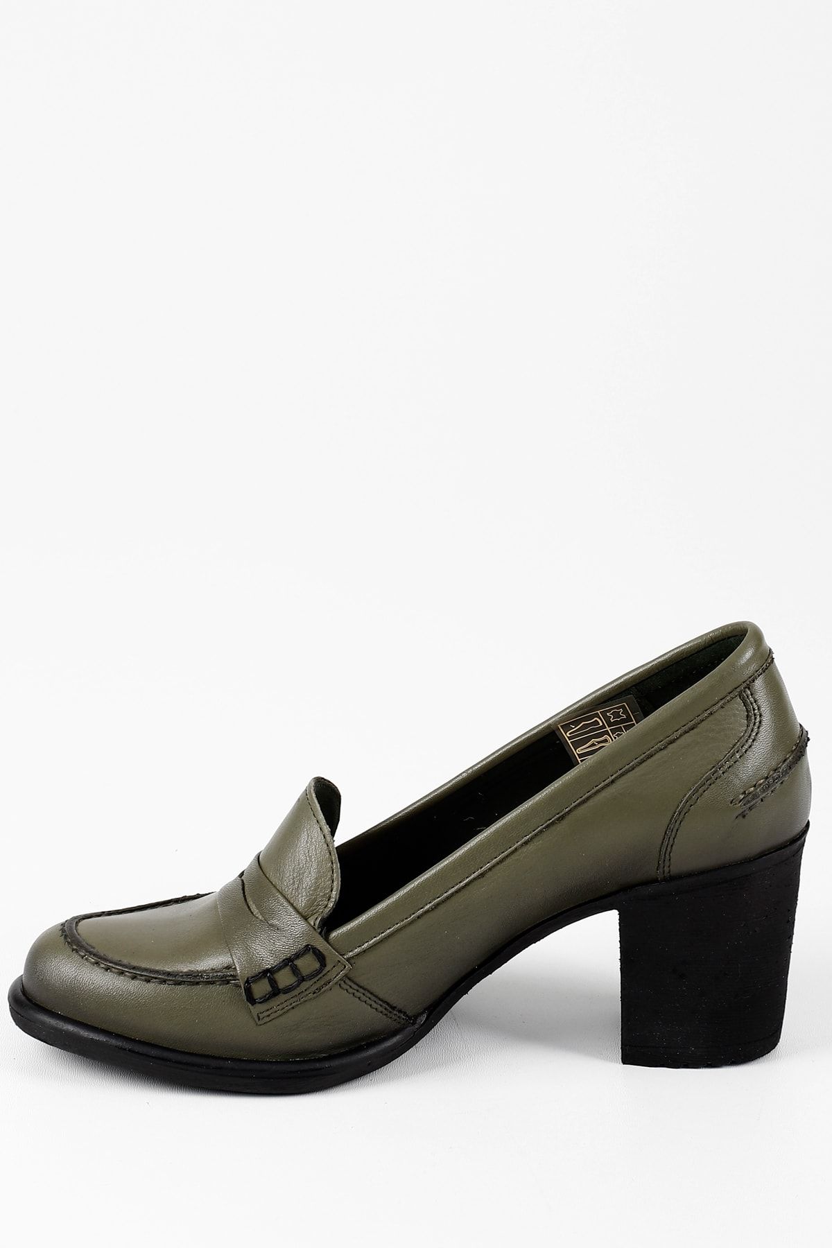 GÖNDERİ(R) High Heels Khaki Blockabsatz FN6733