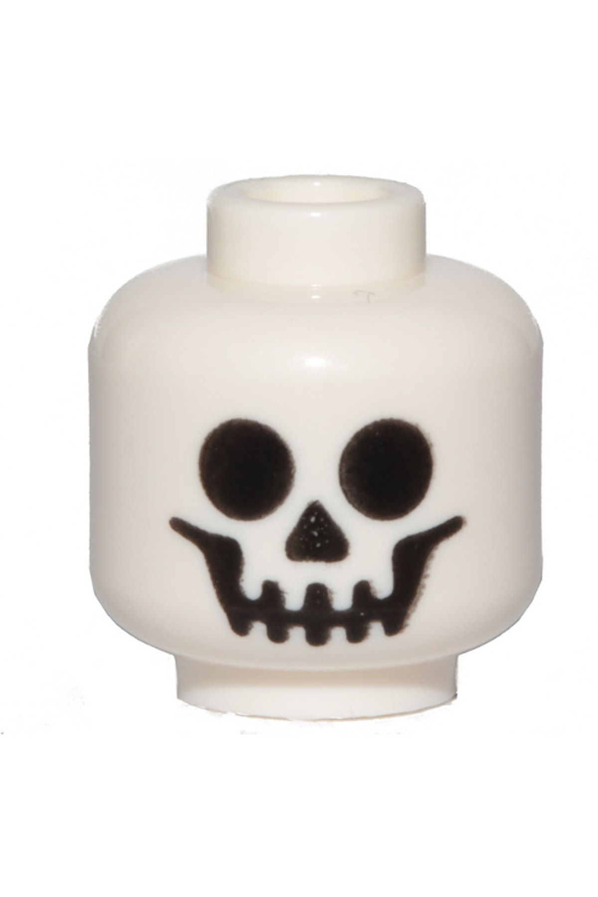 LEGO-Moc Minifigure Head - Original Accessory Custom White Skeleton 1