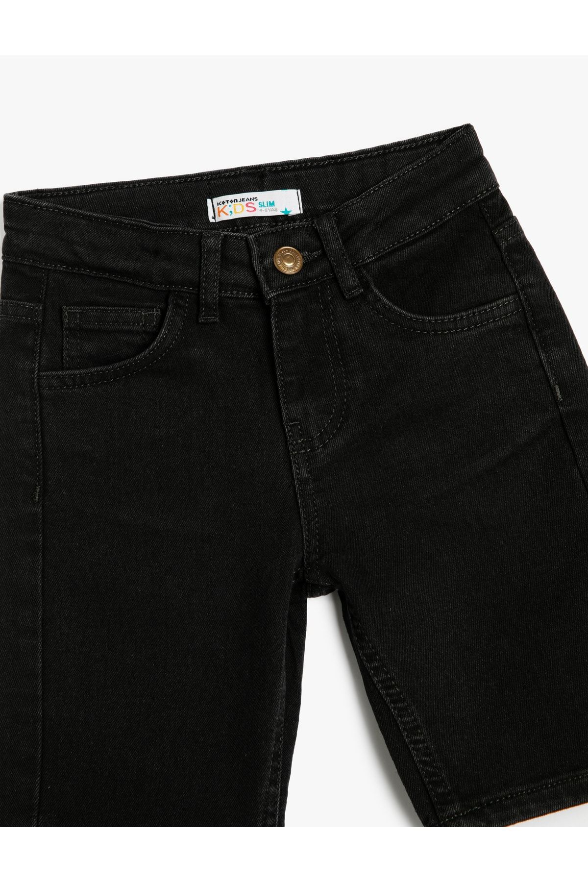 Koton Shorts Grau Mittlerer Bund