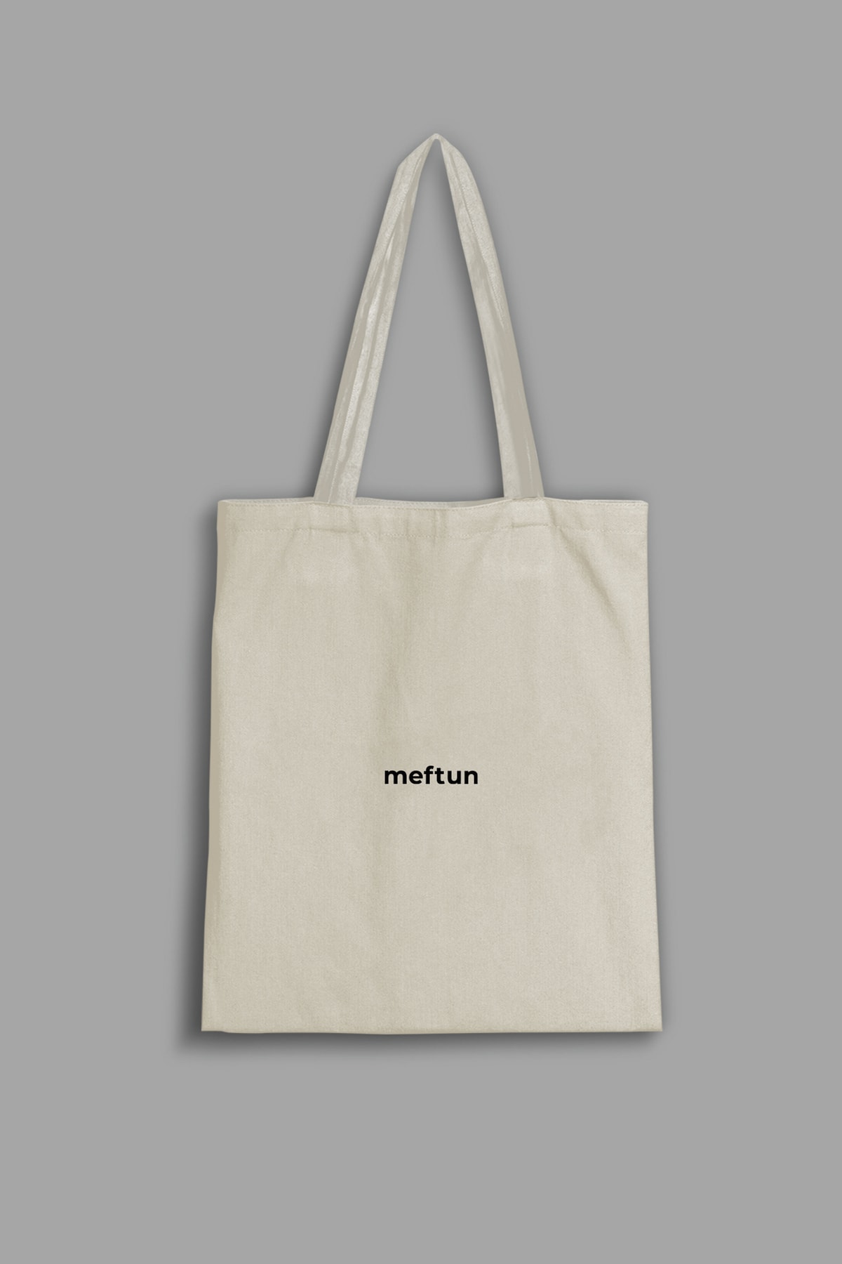 Raw cloth bag - MEFTUN (35X40CM - 100% COTTON)